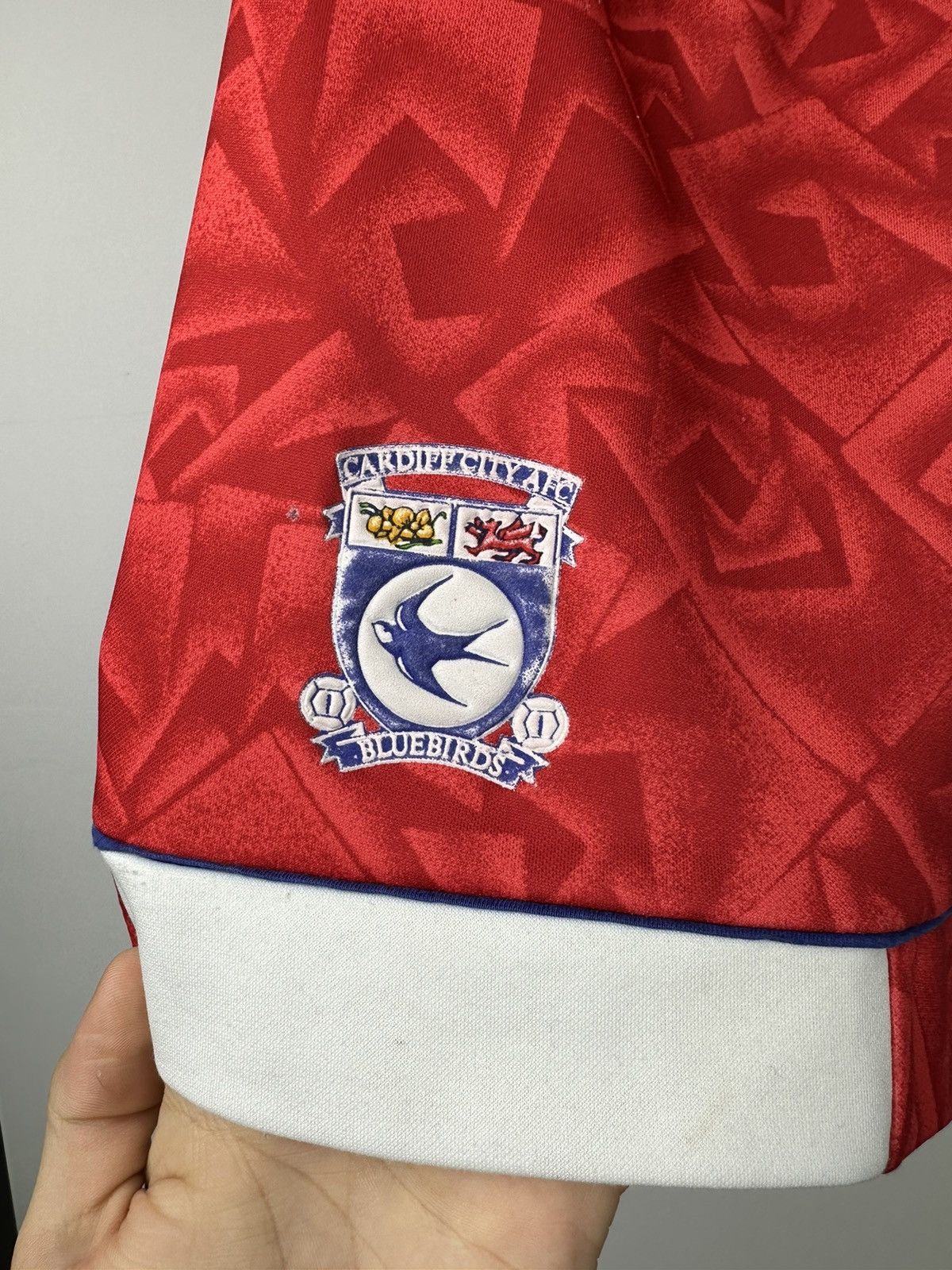 Vintage Rare FC Cardiff City 1992-93 Away Shorts Kit Bluebird Men 34 Size US 34 / EU 50 - 4 Thumbnail