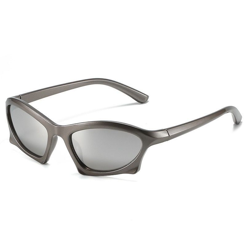 VIBE Modern Street ins style custom avant-garde sunglasses Size ONE SIZE - 6 Thumbnail