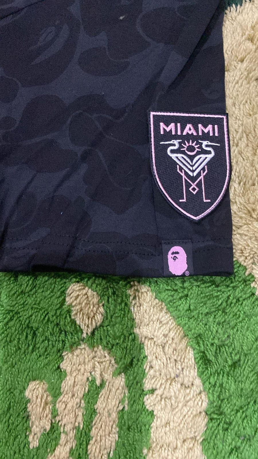 Bape BAPE x INTER MIAMI CF CAMO TEE Size US L / EU 52-54 / 3 - 3 Thumbnail