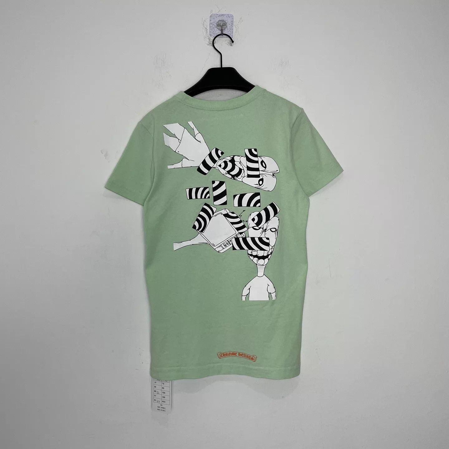 Chrome Hearts Chrome Hearts Matty Boy Mint Green Grid Doodle SS Size US XS / EU 42 / 0 - 2 Thumbnail
