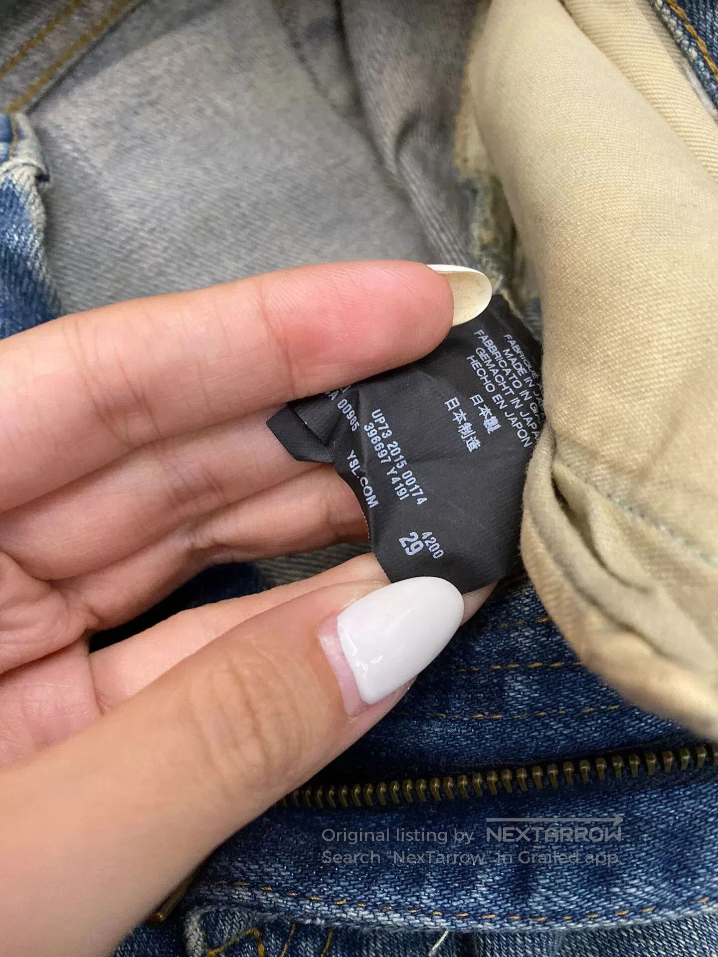 Faith Connexion SLP Women's Distressed Denim Jeans for Sale. Size 29" - 3 Thumbnail