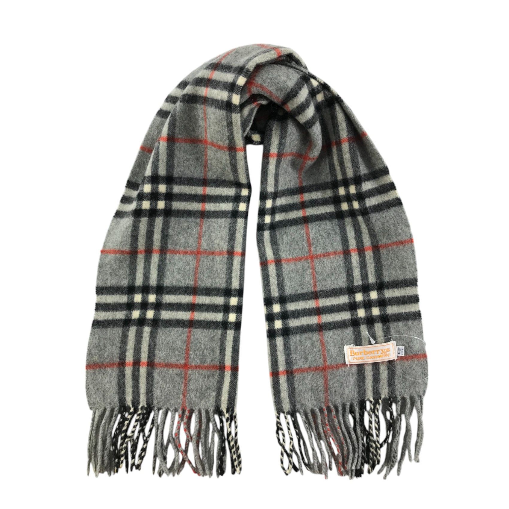 Burberry × Vintage Burberry Scarf / Muffler / Neckwear - WW2536 Size ONE SIZE - 1 Thumbnail