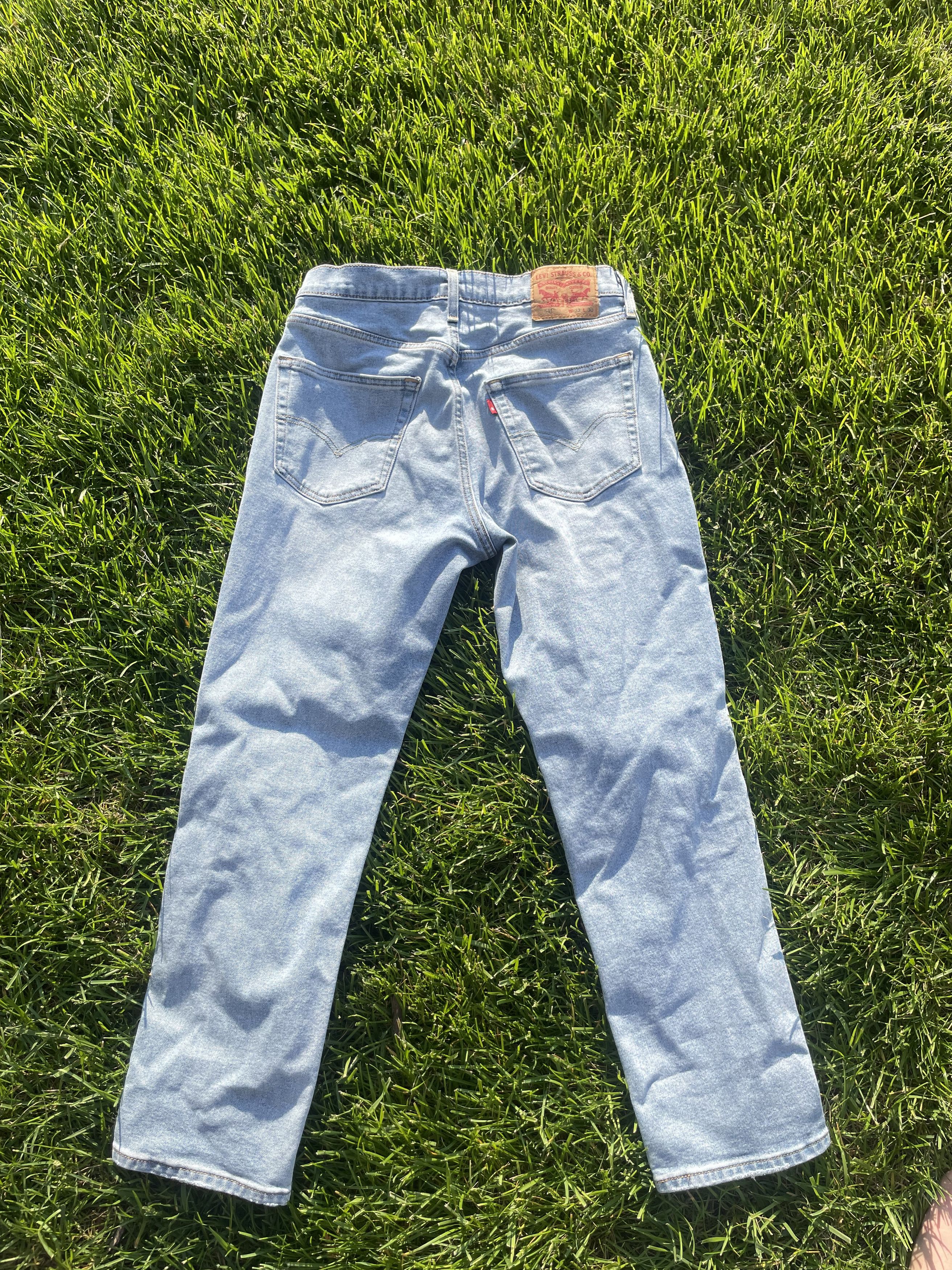 Levi's Levi's 541 Light Blue Wash Denim Size US 32 / EU 48 - 2 Thumbnail