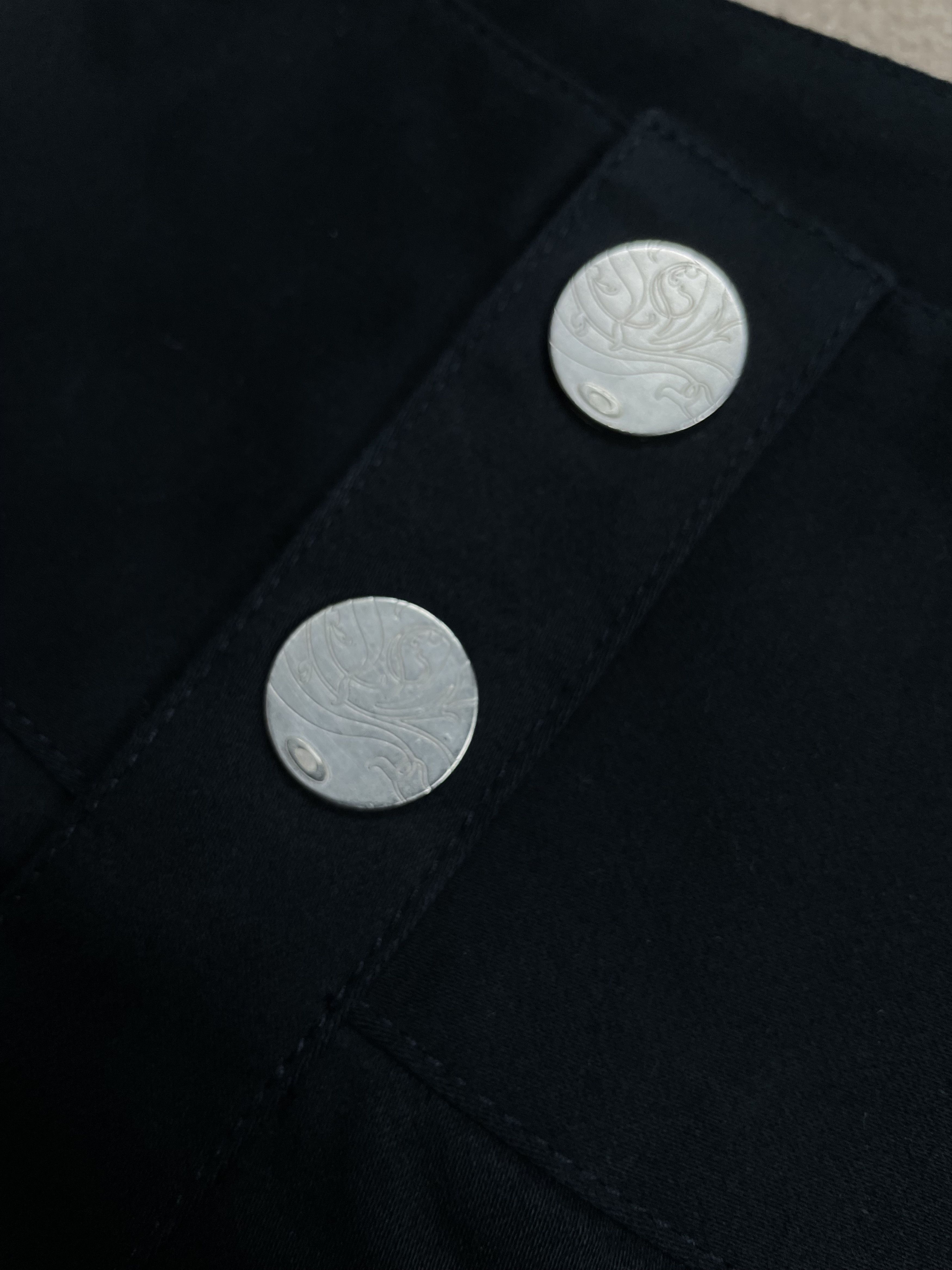 Japanese Brand × Oakley Oakley Rare Archive Flared Pants Zip Leg Y2k 2009 Sample Size 27" / US 4 / IT 40 - 5 Thumbnail