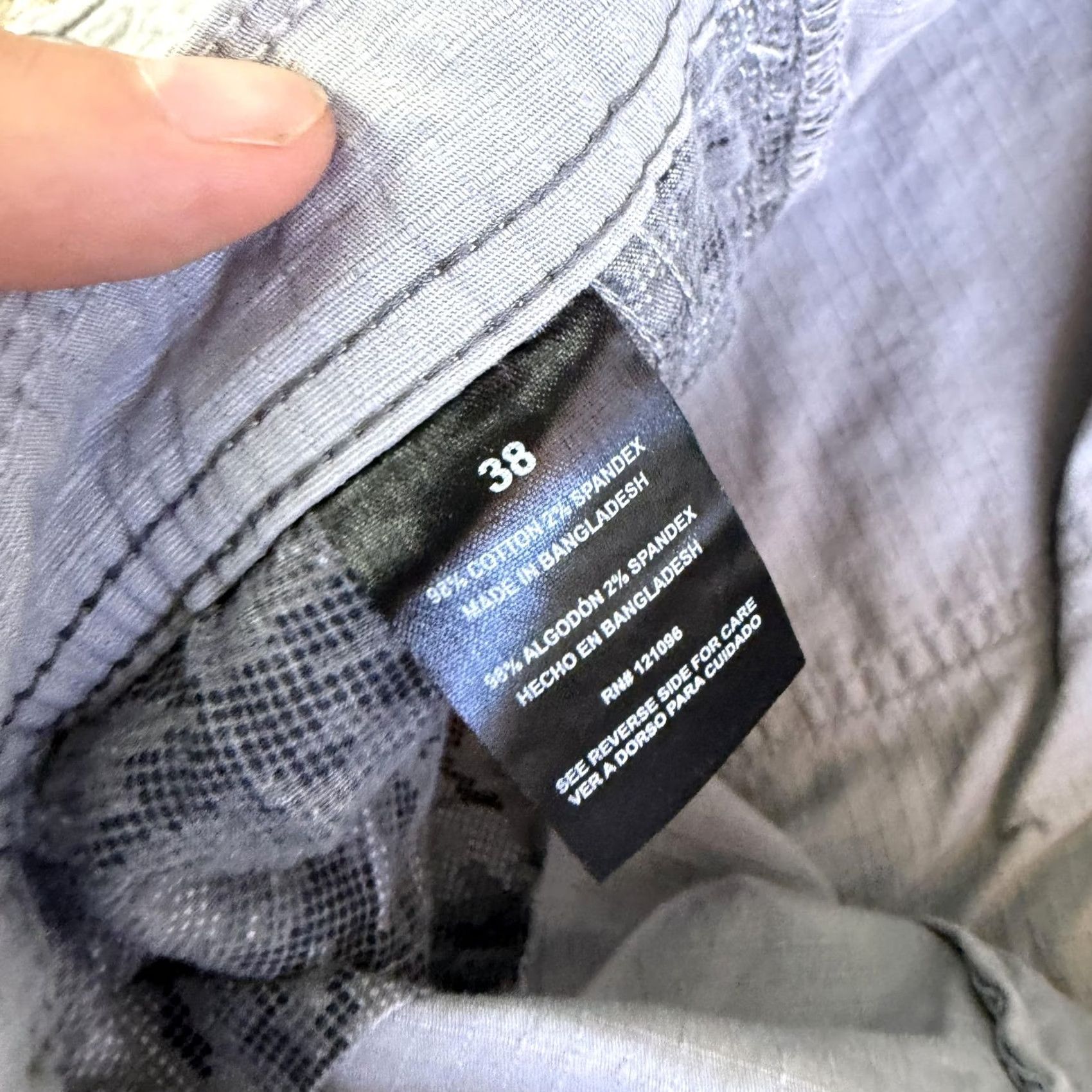 Weatherproof Weatherproof Cargo Shorts Men 38 Gray Stretch Pockets 10 Inseam Casual Summer Size US 38 / EU 54 - 2 Thumbnail