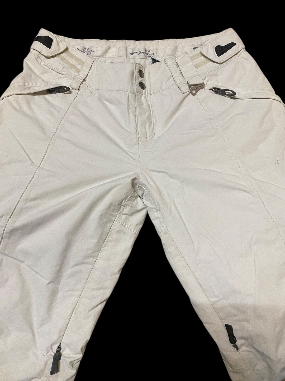 Oakley Vintage White Oakley Snowboarding Ski Pants Size US 34 / EU 50 - 3 Thumbnail