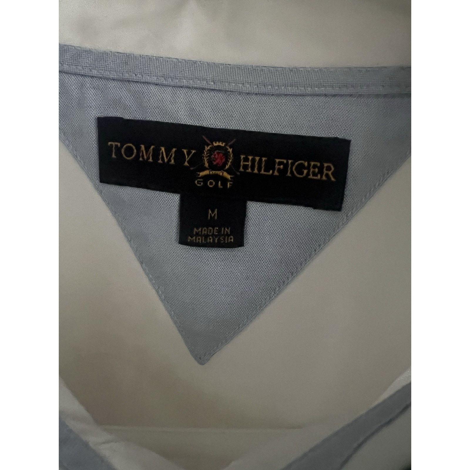 Tommy Hilfiger Tommy Hilfiger Men's Long Sleeve White Shirt RN77806 Size M Size US M / EU 48-50 / 2 - 4 Thumbnail