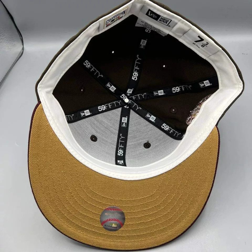 New Era Seattle Mariners Hat Men 7 3/8 59Fifty New Era MLB Fitted Size ONE SIZE - 2 Thumbnail