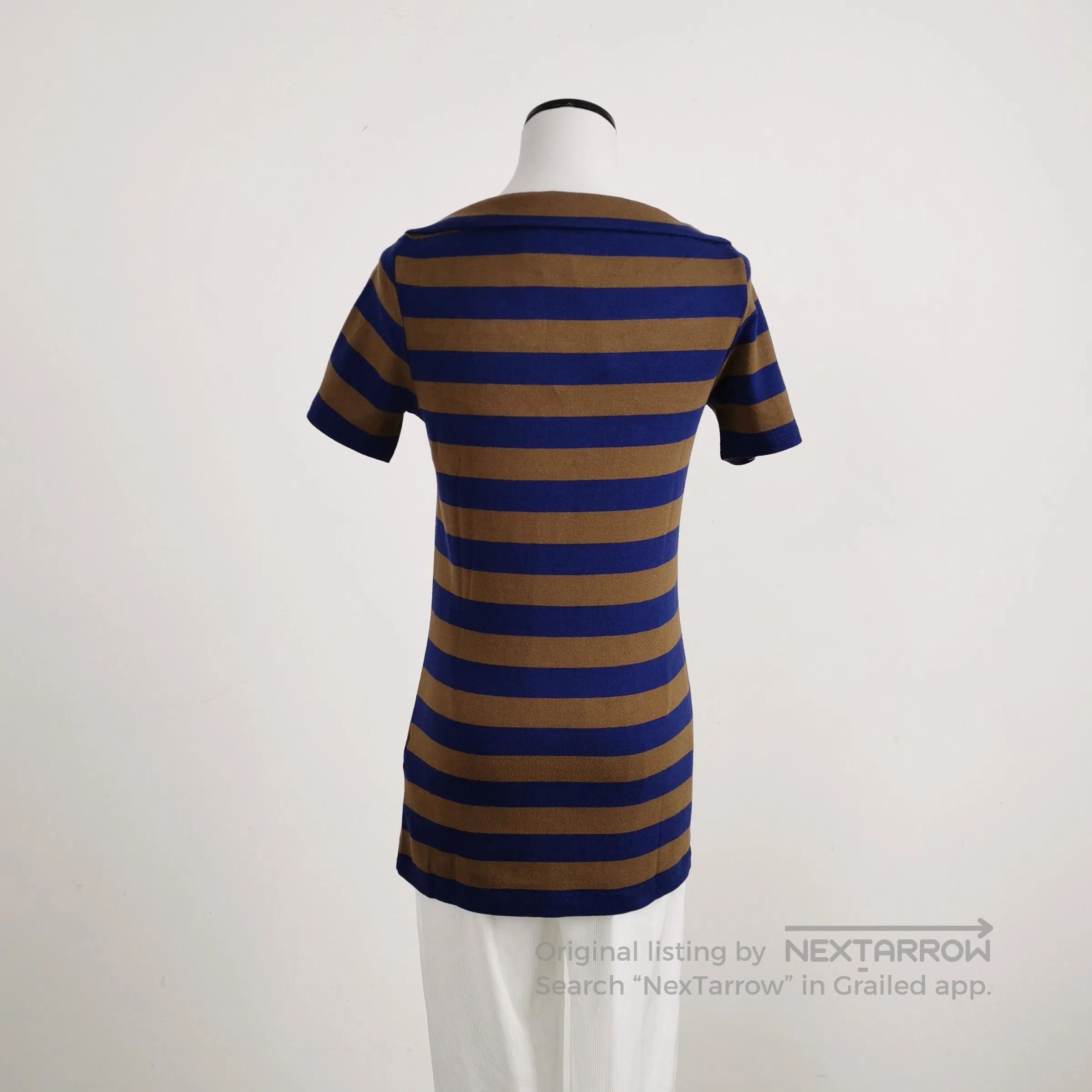 Burberry Burberry Brit Striped Cotton Knit Top . Size US XS / EU 42 / 0 - 1 Thumbnail