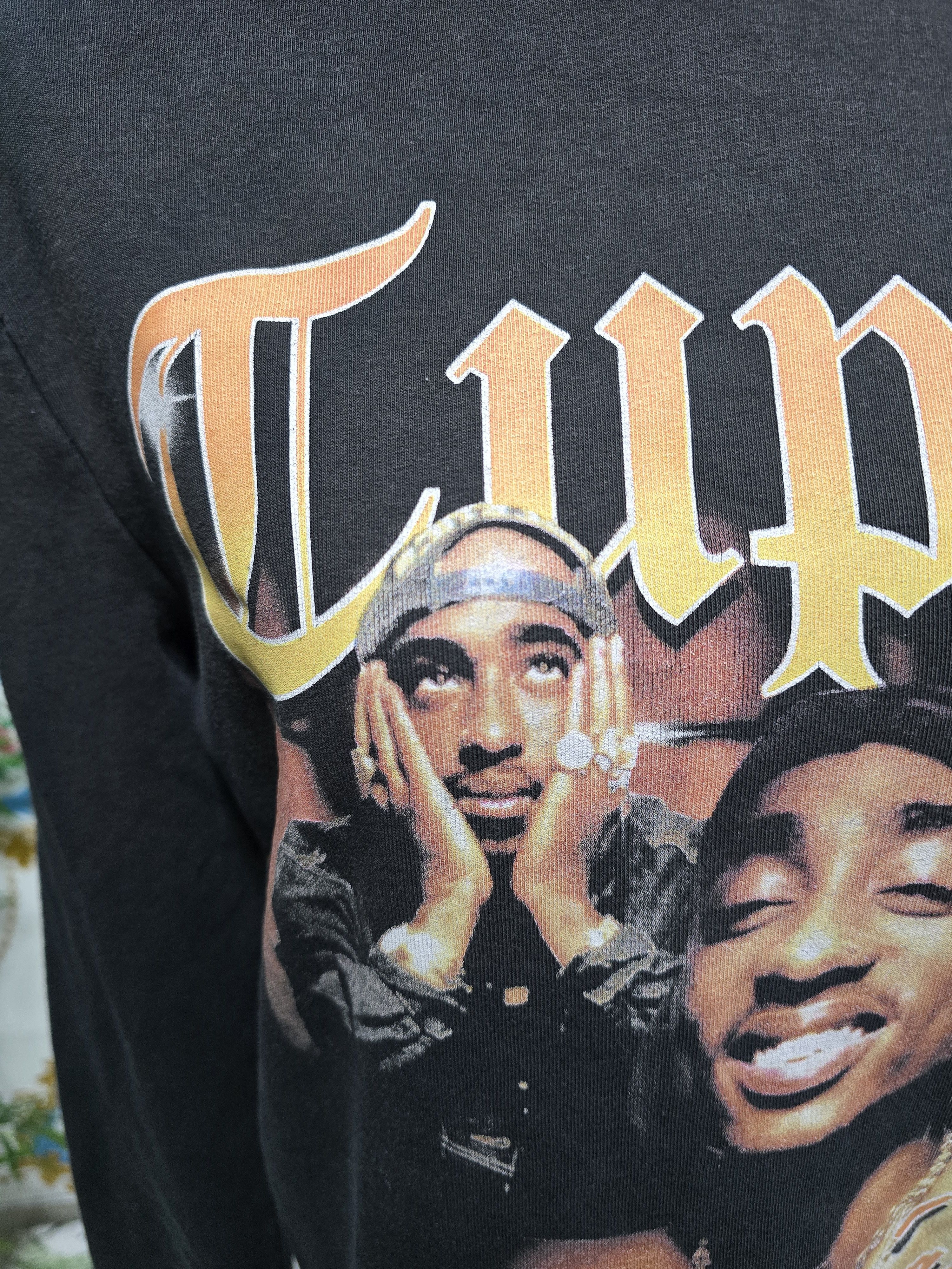 Band Tees × Vintage 2PAC TUPAC hoodie VINTAGE Small for Man Size US S / EU 44-46 / 1 - 5 Thumbnail