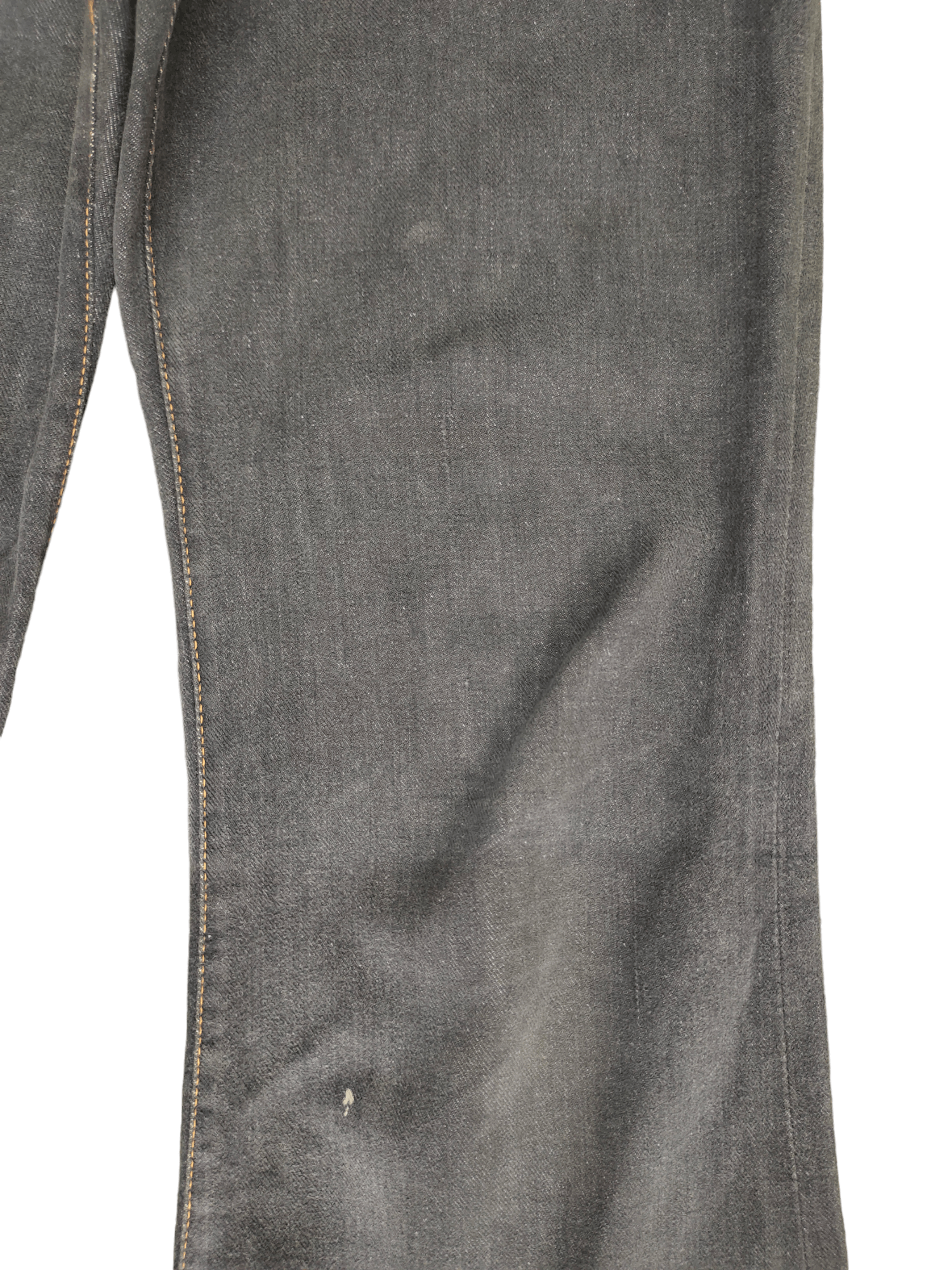 If Six Was Nine Flare Jeans Borman Distress Faded Bootcut Bell Bottom 80s Size US 30 / EU 46 - 6 Thumbnail