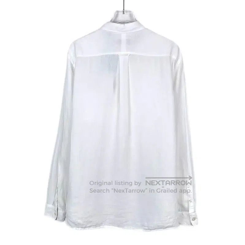 Burberry Burberry White Long Sleeve Men's Shirt. Size US S / EU 44-46 / 1 - 2 Thumbnail