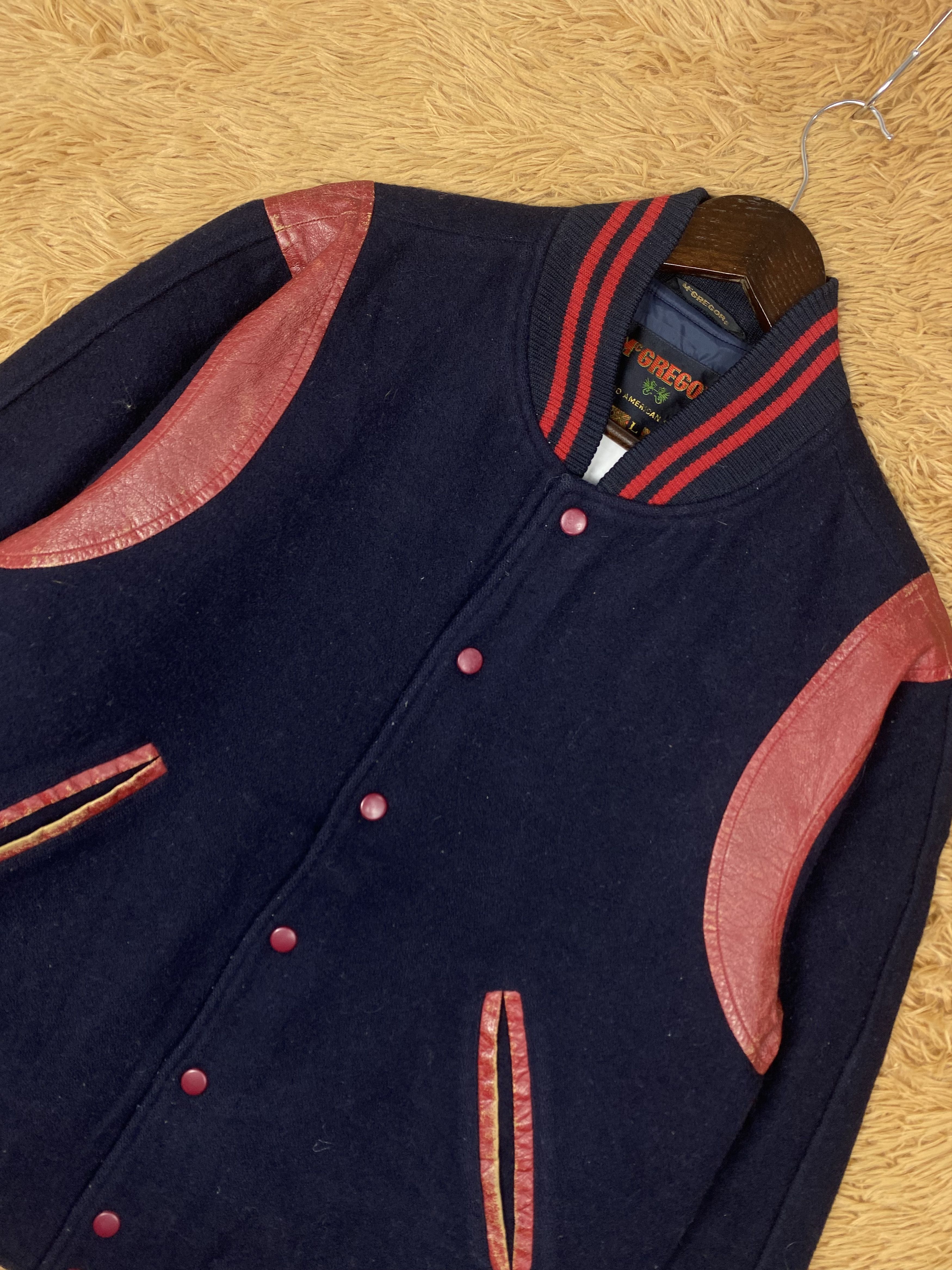 McGregor Vintage Mc Gregor Varsity Jacket DJ0228 Size US L / EU 52-54 / 3 - 2 Thumbnail