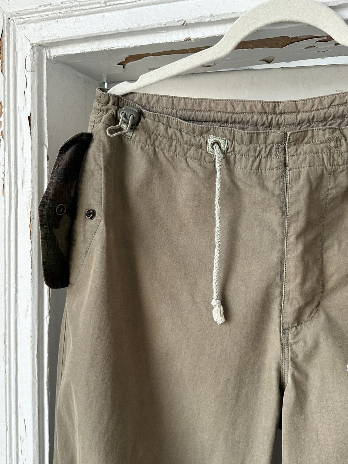Japanese Brand × Vintage Vintage Maharishi Style Khaki Logo Breeches Size US 32 / EU 48 - 3 Thumbnail