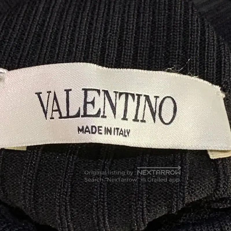 Valentino Valentino Black Wool Women's Pullover Sweater . Size S / US 4 / IT 40 - 5 Thumbnail