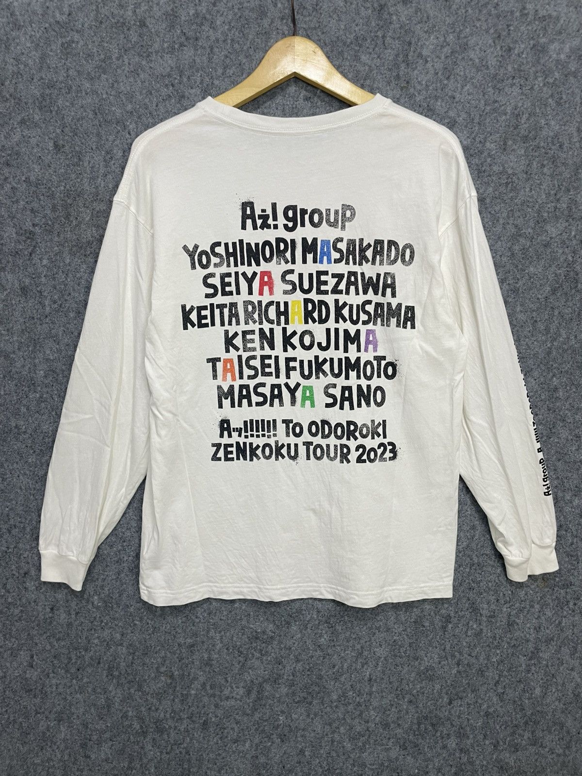 Band Tees Ae! Group Long Sleeve T-Shirt Size US M / EU 48-50 / 2 - 8 Thumbnail