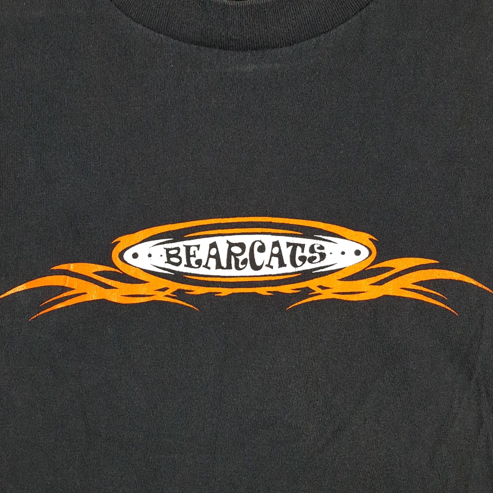Vintage VINTAGE Cincinnati Bearcats Football Tee XL Black 90s T-Shirt Mens Football VTG Shirt Size US XL / EU 56 / 4 - 4 Thumbnail