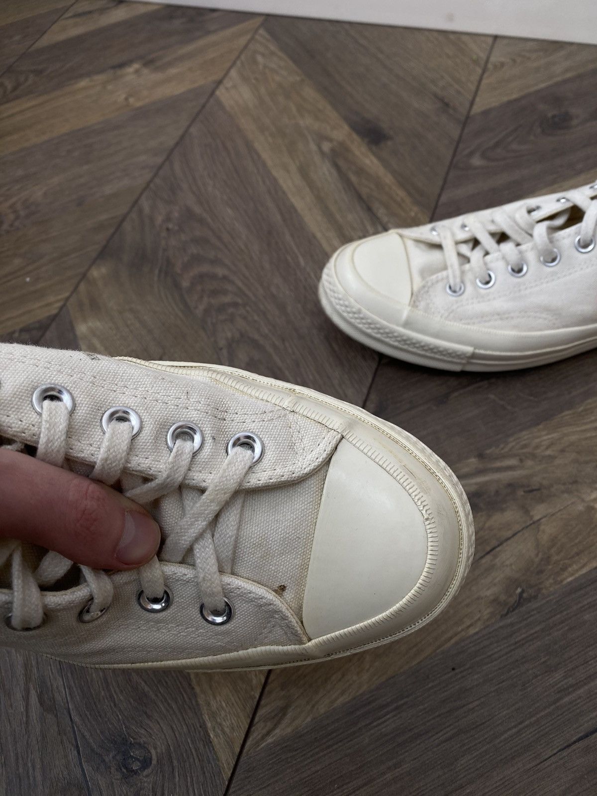 Comme des Garcons × Converse Comme des Garçons PLAY x Converse All Star Sneakers Size US 10 / EU 43 - 14 Thumbnail