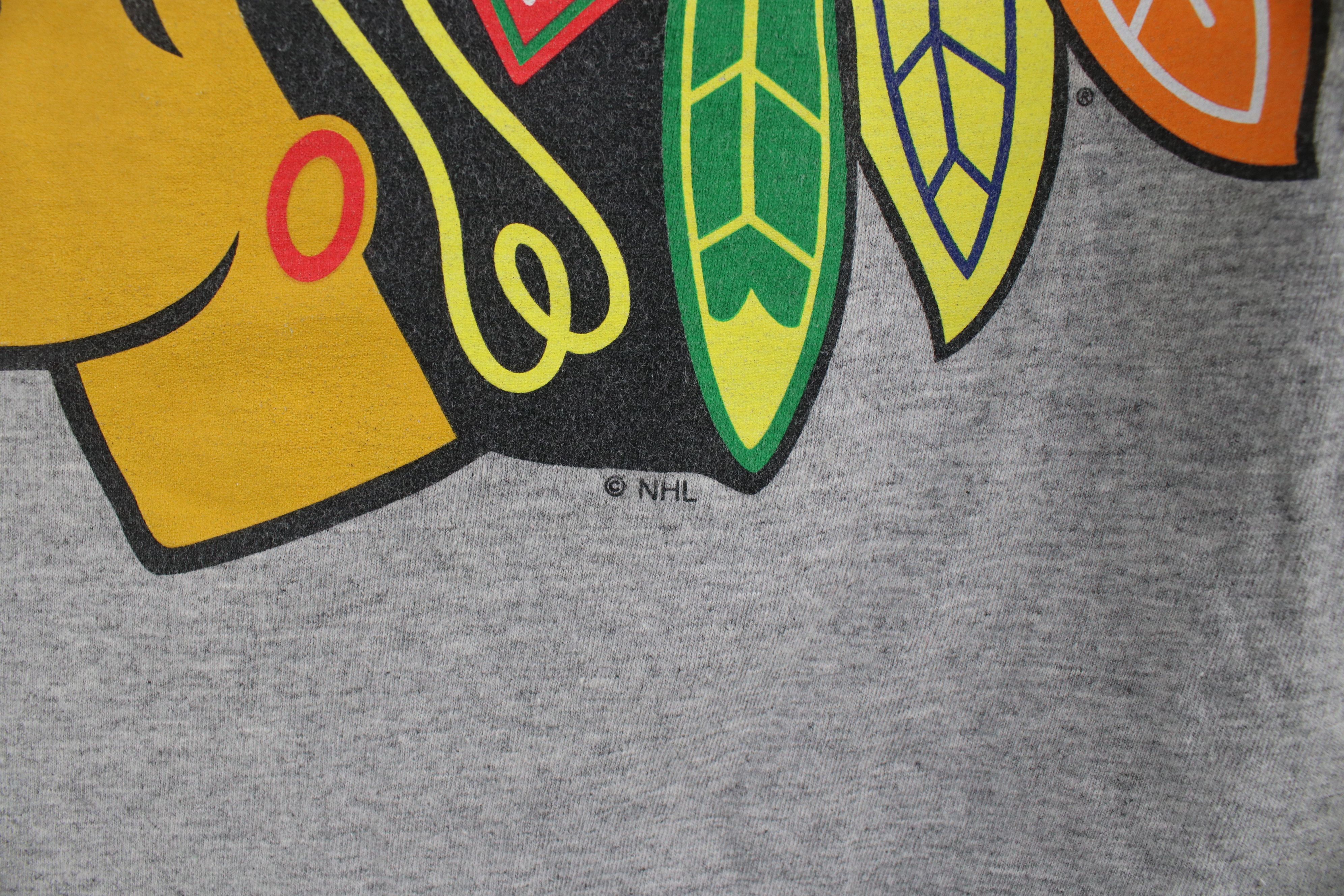 Reebok × Vintage Vintage Reebok Kane Chicago Blackhawks Hockey Jersey T-Shirt Size US L / EU 52-54 / 3 - 7 Thumbnail