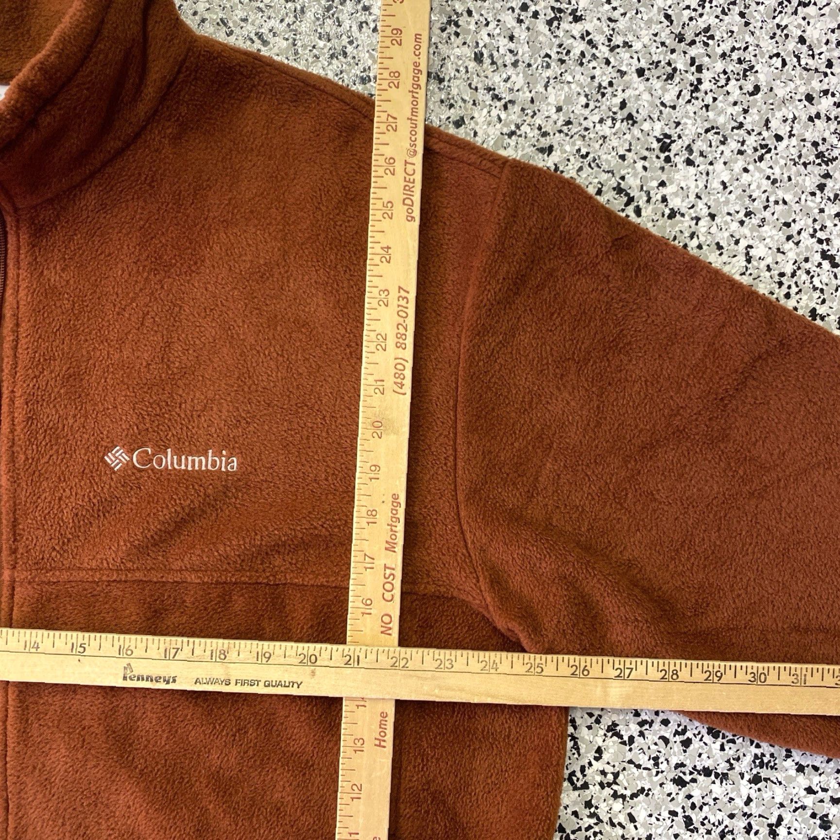 Vintage Columbia Sportswear Zip Up Fleece Pullover Sweater Sweatshirt Men's XL Orange Size US XL / EU 56 / 4 - 2 Thumbnail