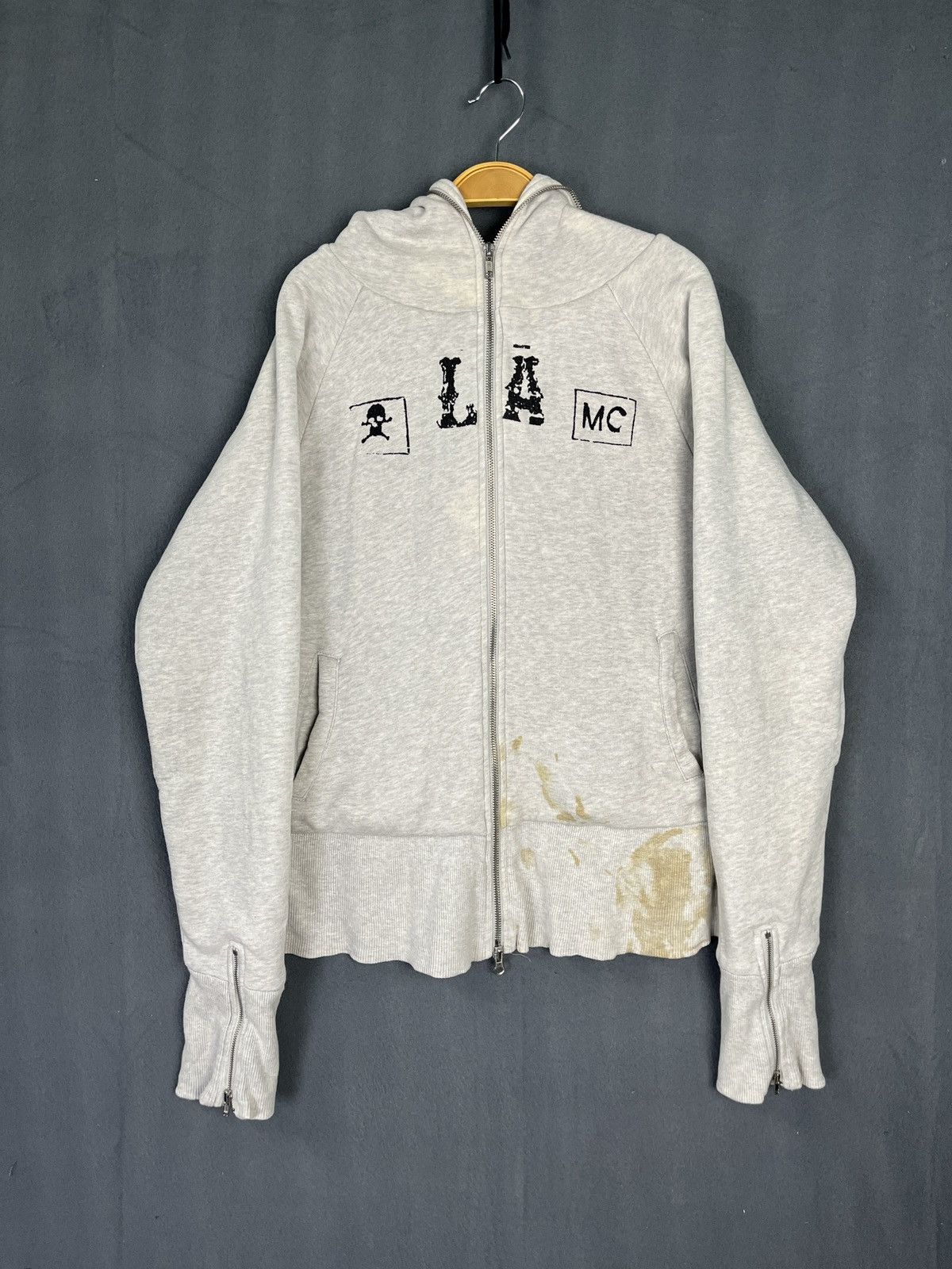 Hurley Hurley FCK WAR PLAY MUSIC Zip Up Hoodie Sherpa Lined Size US M / EU 48-50 / 2 - 2 Thumbnail