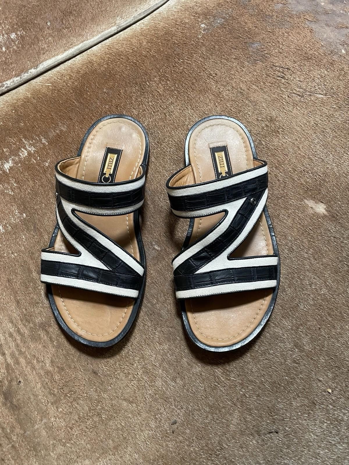 Zilli Zilli Alligator Sandals Size US 11 / EU 44 - 1 Thumbnail