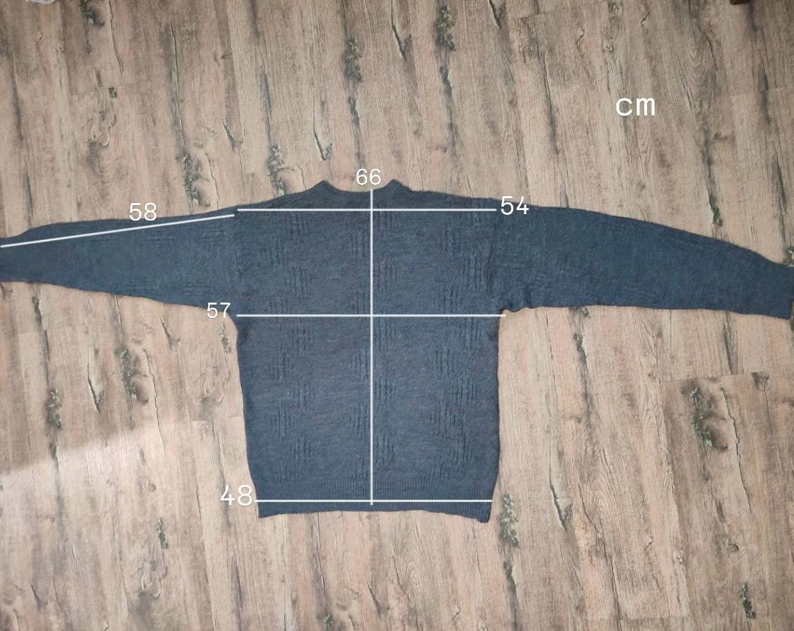 Lacoste Men's Knitted Gray Sweater Lacoste Vintage 90s Size US L / EU 52-54 / 3 - 13 Thumbnail