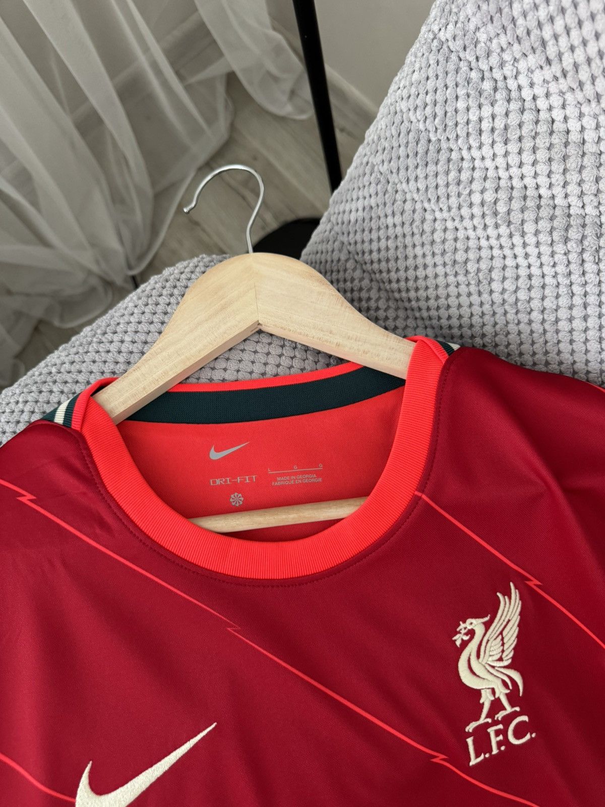 Nike Liverpool Premier League 2021 2022 Home Jersey