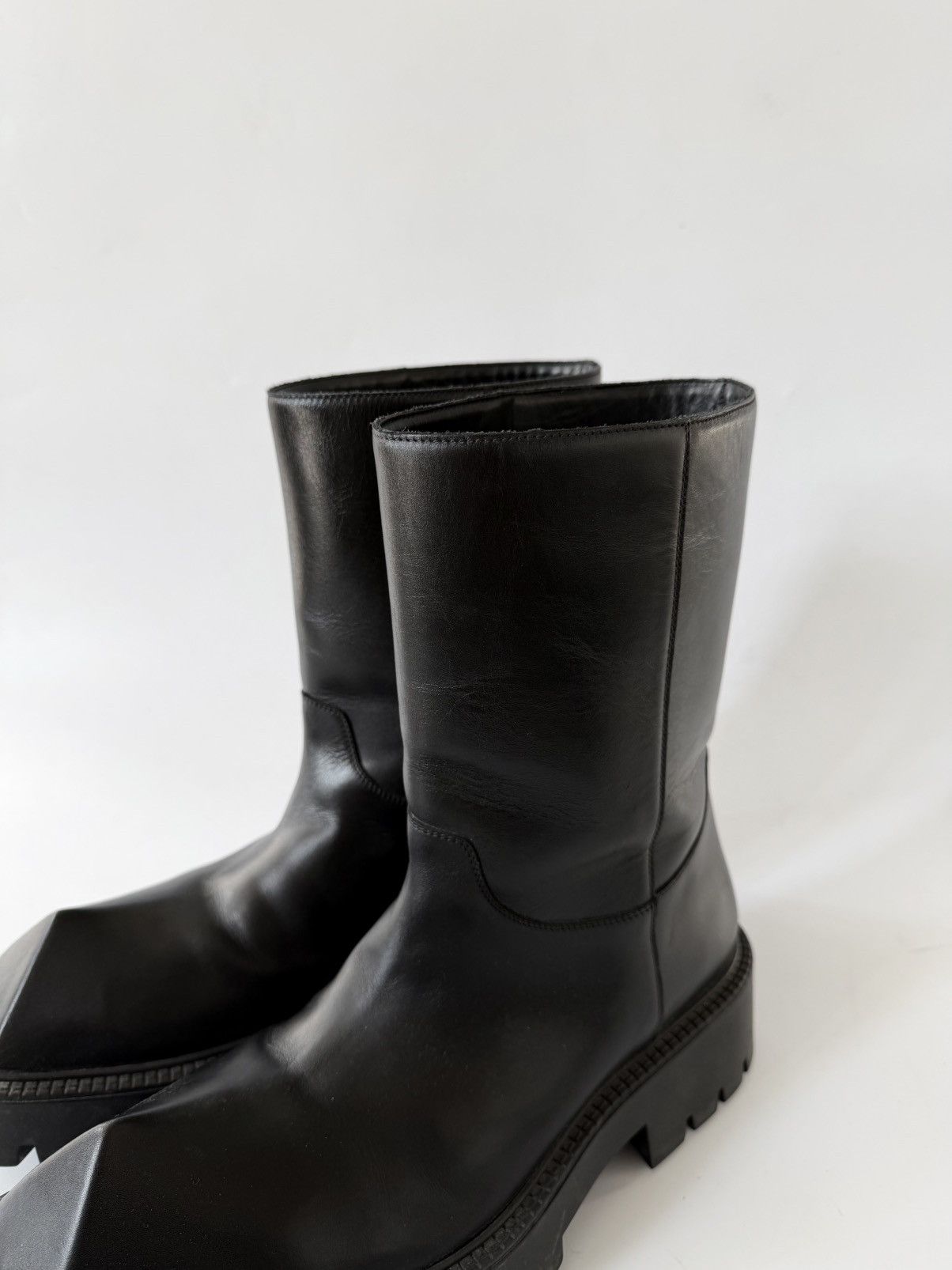 Balenciaga Balenciaga Rhino Leather Boots Size US 9 / EU 42 - 4 Thumbnail