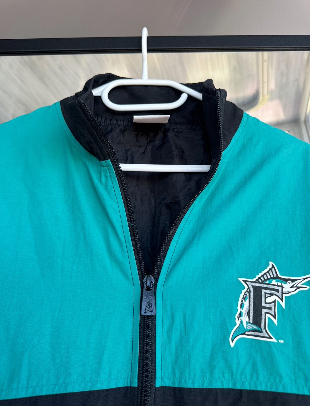 New Era New Era Florida Marlins MLB Baseball Jacket Sz L Size US L / EU 52-54 / 3 - 6 Thumbnail