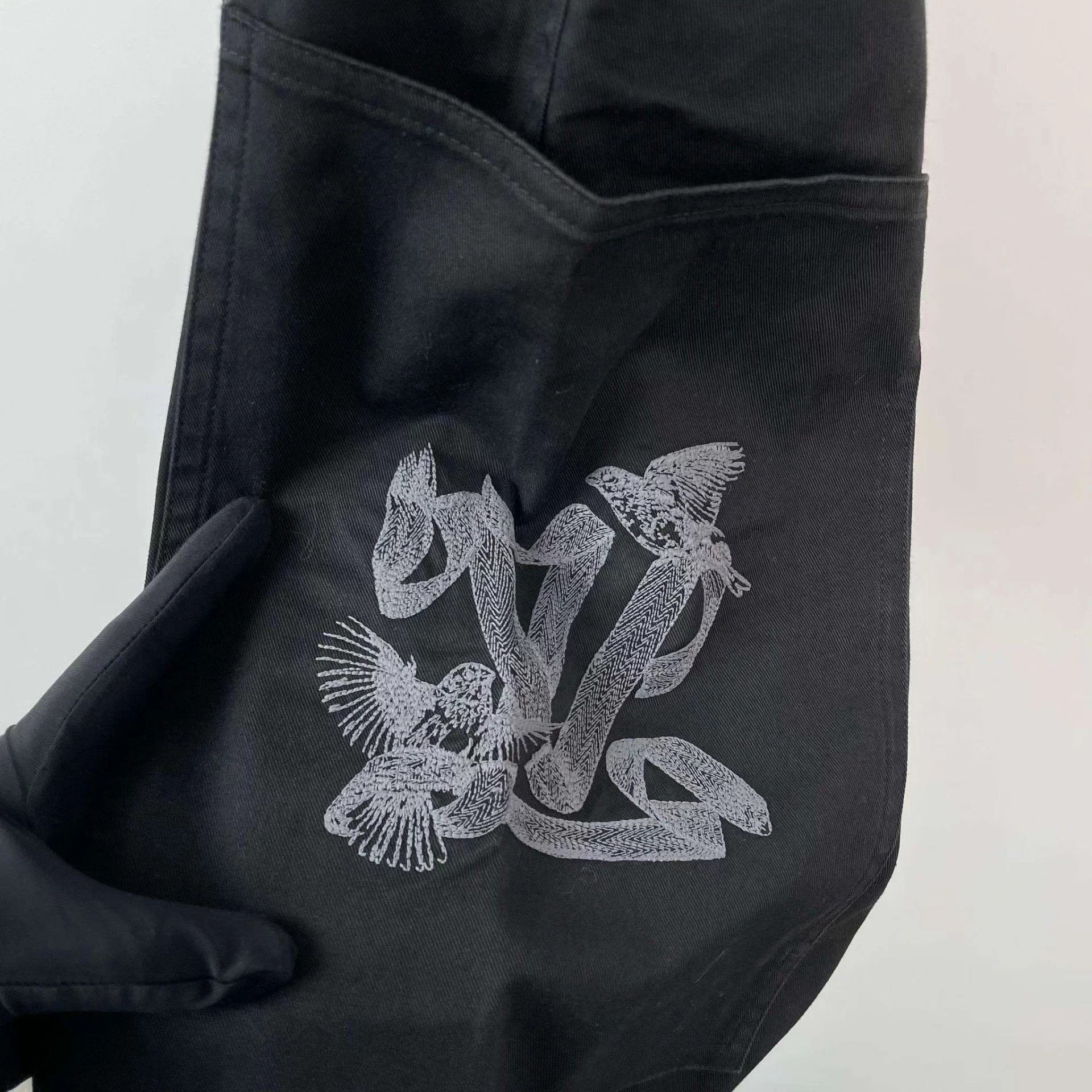 Louis Vuitton LV Cotton Cargo Pants 54 Black Size US 38 / EU 54 - 9 Thumbnail