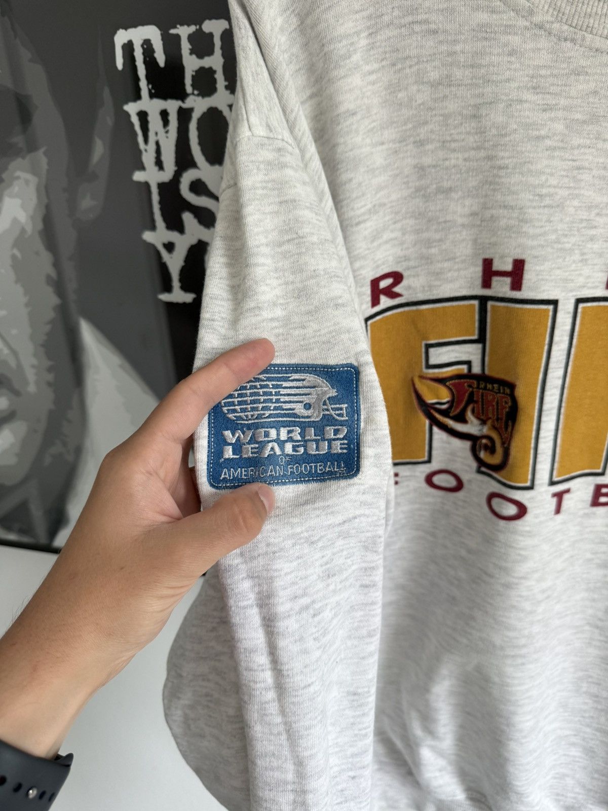 NFL Rhein Fire Football Apex NFL Vintage Crewneck Size US L / EU 52-54 / 3 - 4 Thumbnail