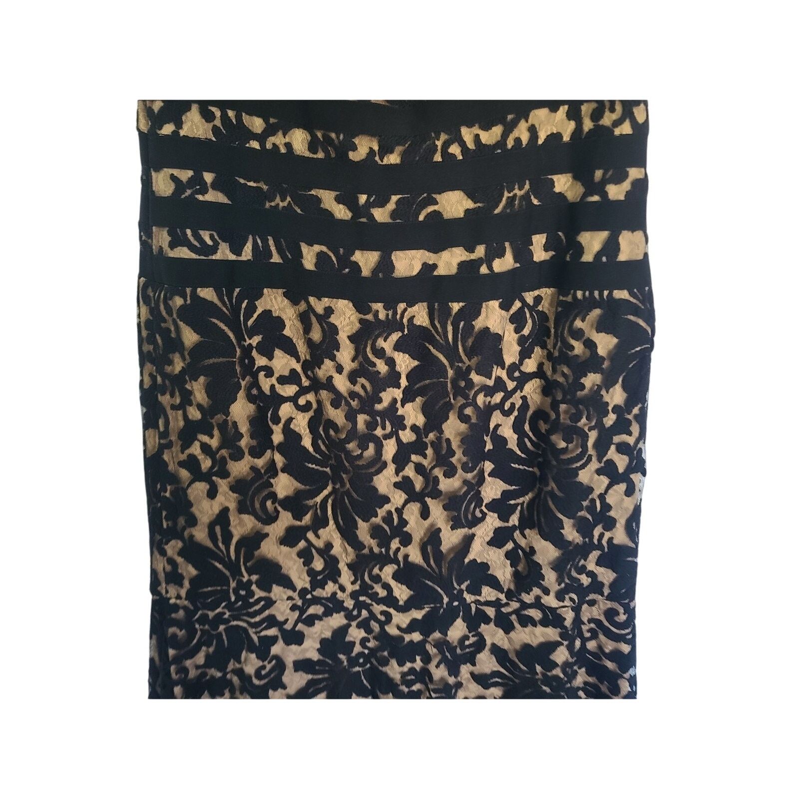 Tadashi Shoji Tadashi Shoji Womens Designer Black Lace Evening Gown US 16 Size XXL / US 16-18 / IT 52-54 - 6 Thumbnail