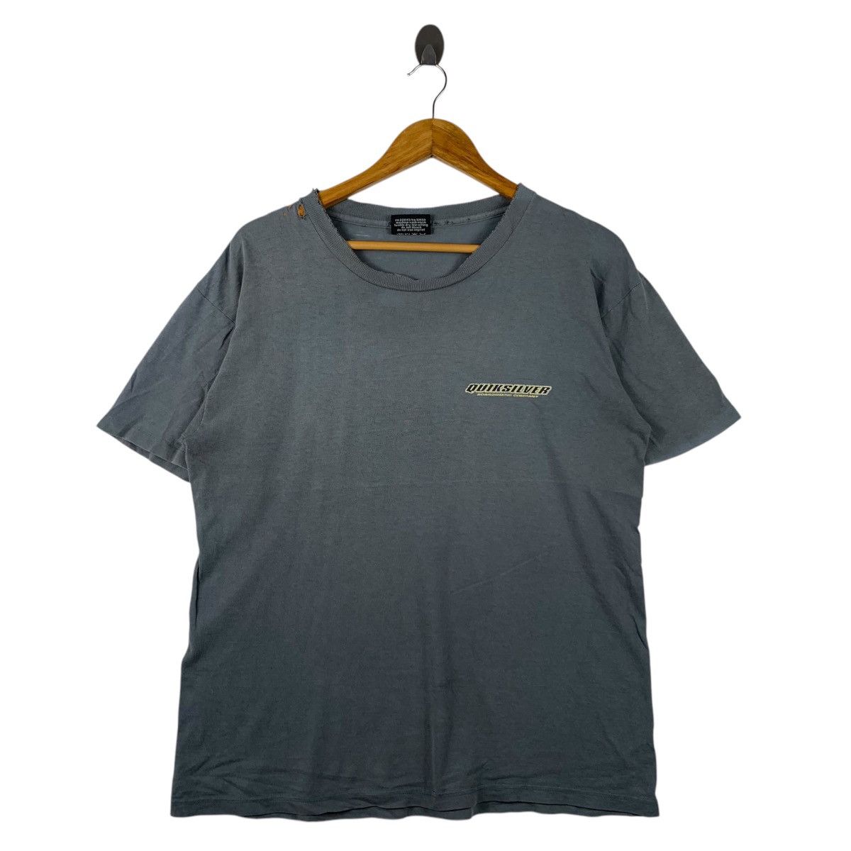 Quiksilver Vintage 90s QUIKSILVER Surfing Brand Hawaii Sunfaded Shirt Size US M / EU 48-50 / 2 - 3 Thumbnail