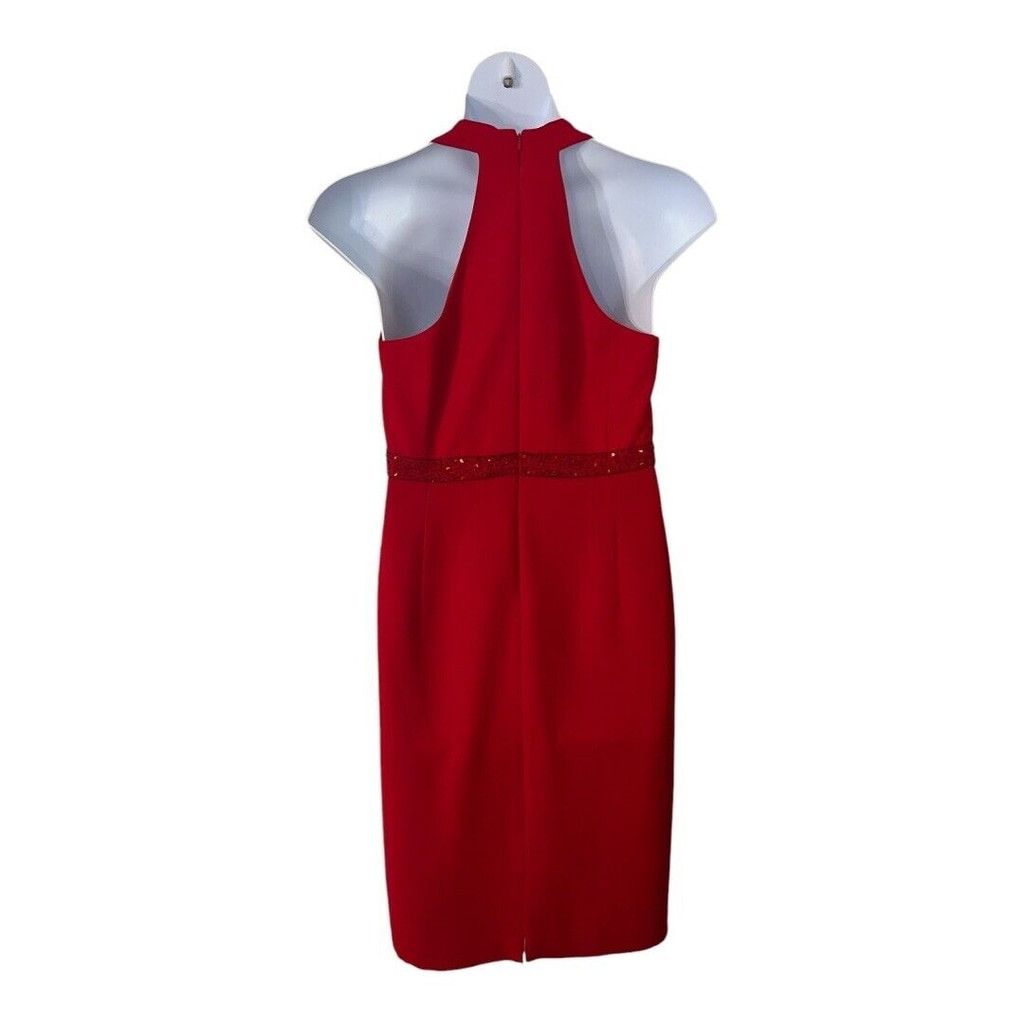 Donna Morgan Donna Morgan red beaded dress size 12 Size XL / US 12-14 / IT 48-50 - 3 Thumbnail