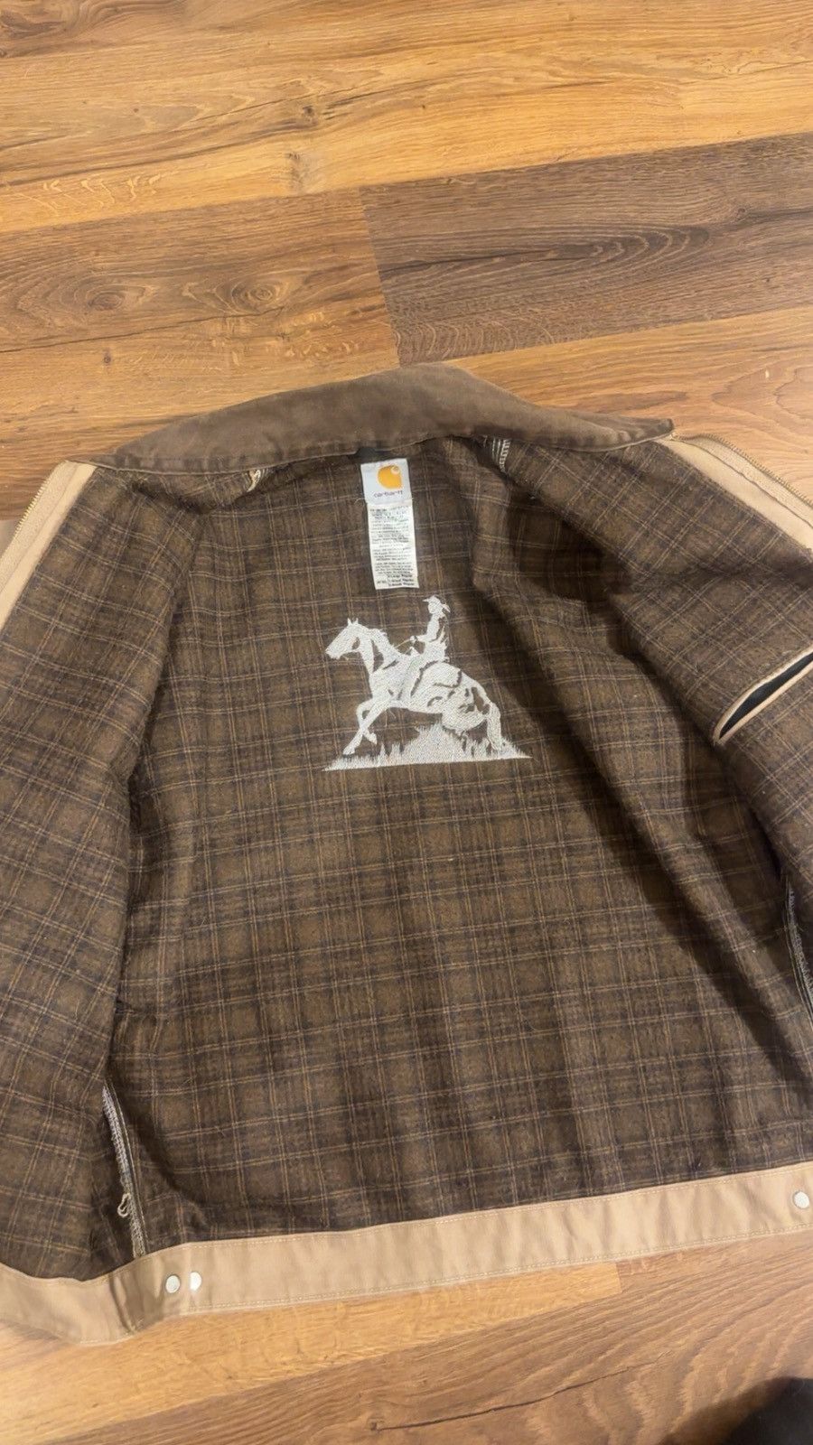 Carhartt Vintage ‘04 Carhartt Detroit J97SDL Size US XL / EU 56 / 4 - 4 Thumbnail