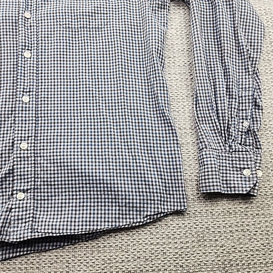 Eton ETON Dress Shirt Mens 16-41 Large Long Sleeve Button Up Plaid Business Casual Shirt Size US L / EU 52-54 / 3 - 2 Thumbnail