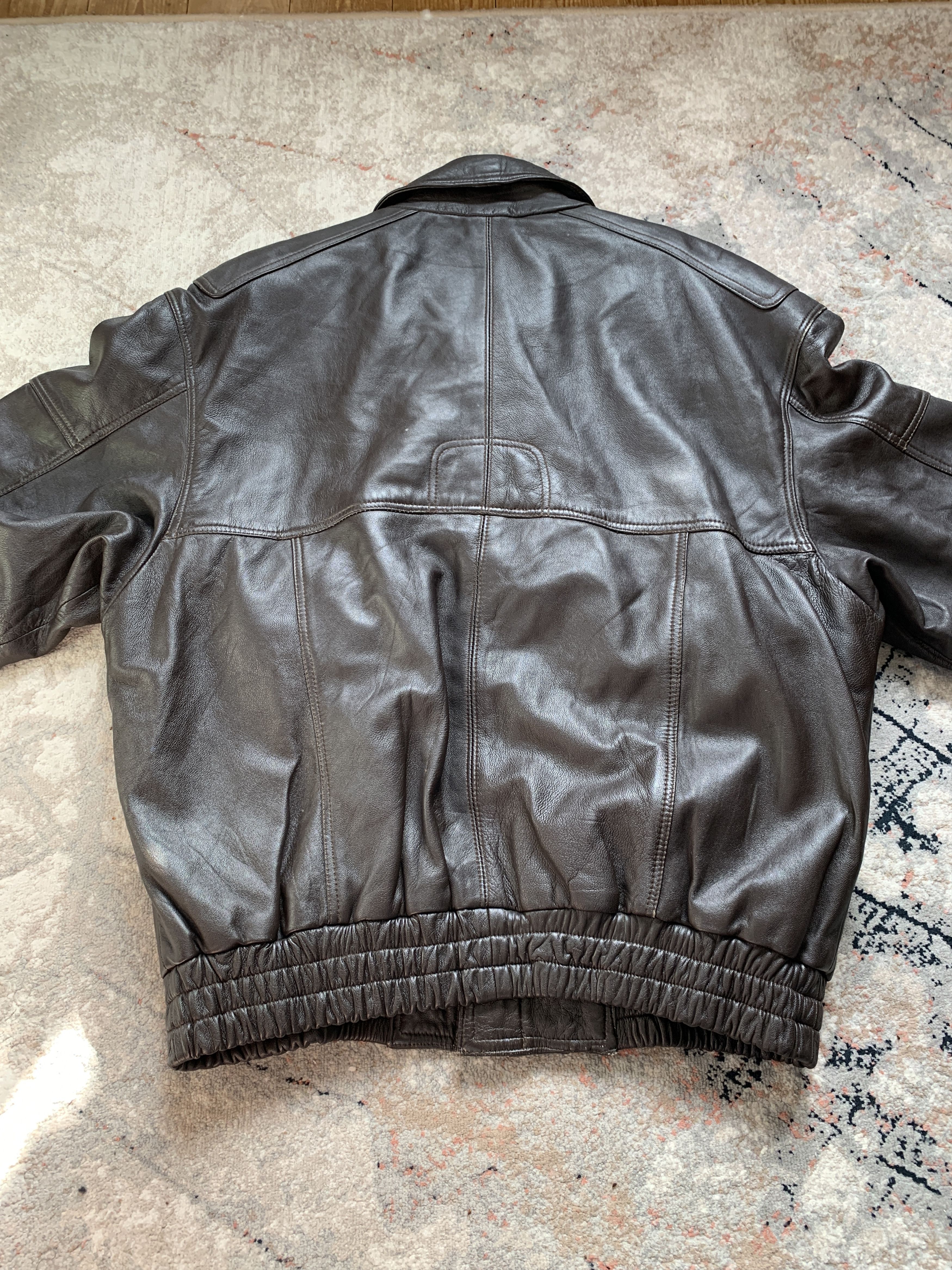 Vintage Vintage Dakota Drag Racing Leather Jacket Size US XL / EU 56 / 4 - 15 Thumbnail
