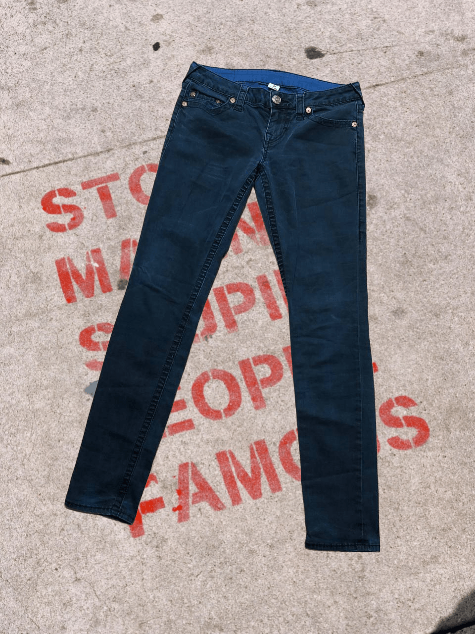 True Religion Vintage Y2K True Religion Jeans Japanese Style Size 28" / US 6 / IT 42 - 1 Thumbnail