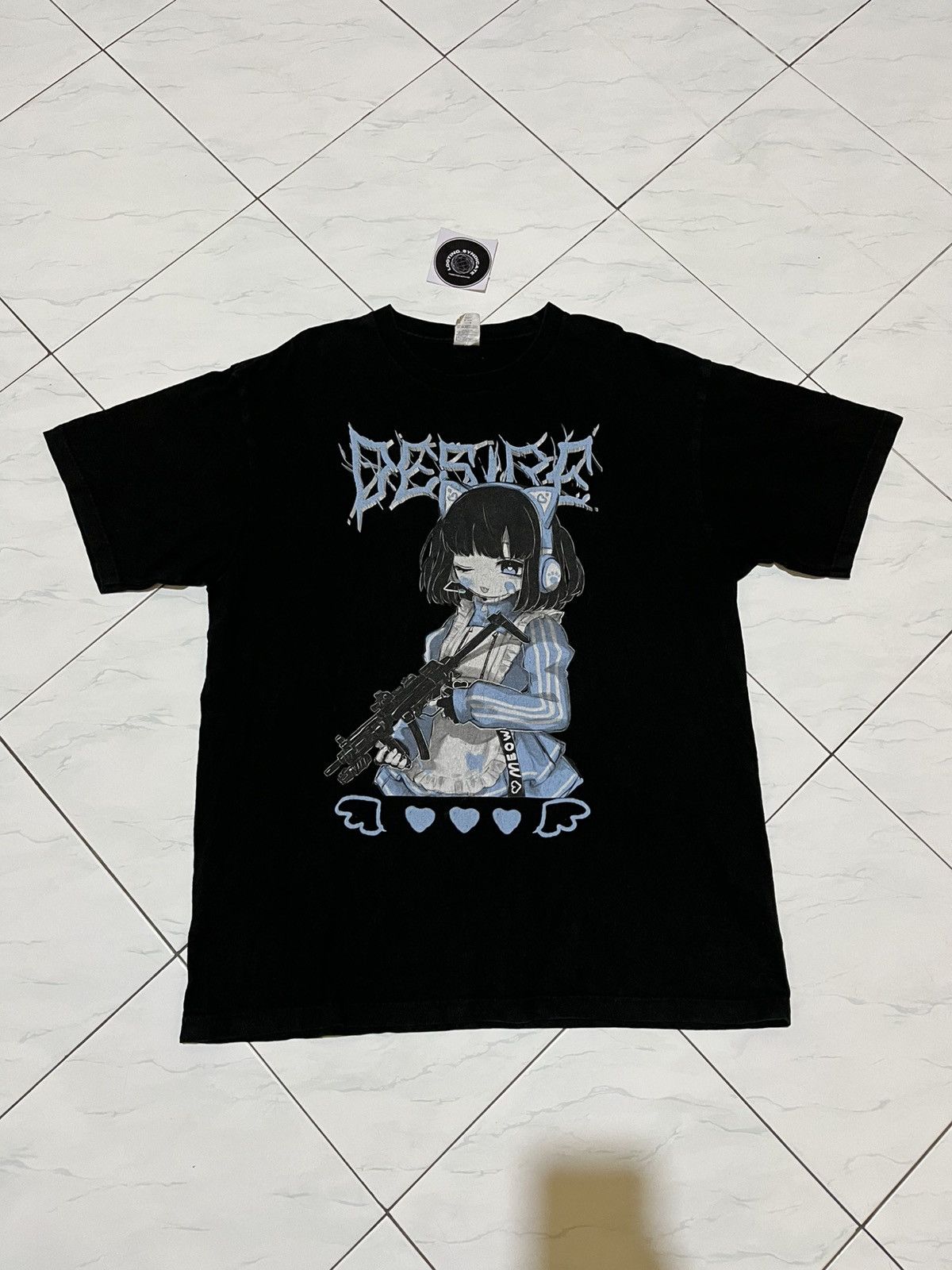 Anime Desire JirailKei By Gangimari Ya-San Tee Size US XL / EU 56 / 4 - 1 Thumbnail