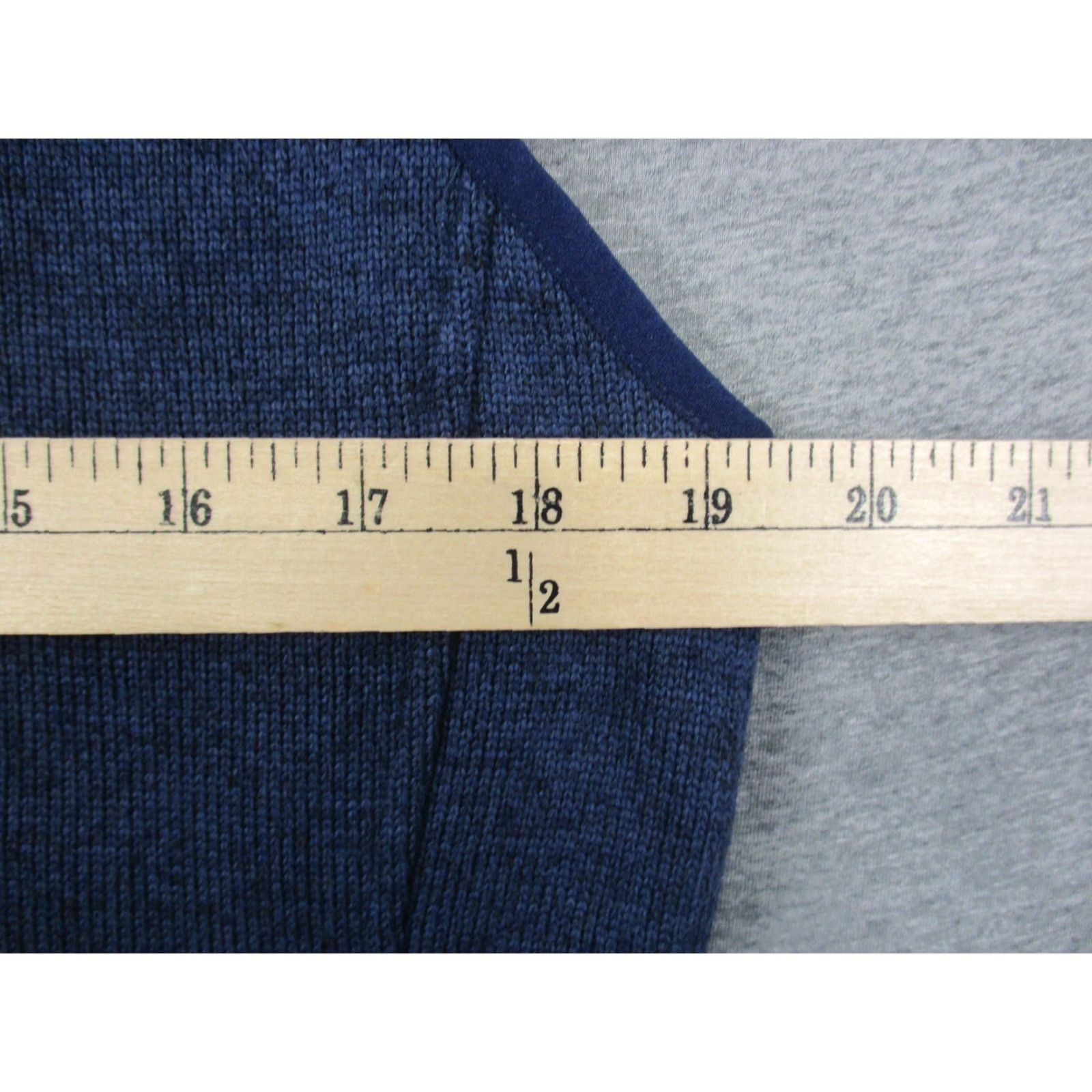 Vintage L.L.Bean Vest Outdoors Medium Men Full Zip Sleeveless Blue Fleece Lined NWT Size US M / EU 48-50 / 2 - 6 Thumbnail