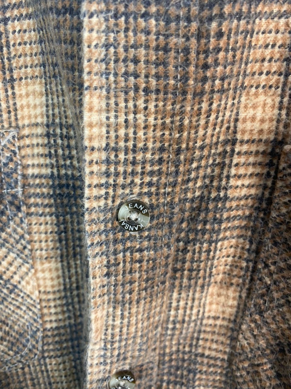 Flannel × Japanese Brand × Kansai Yamamoto Kansai jeans button up flannel by kansai Yamamoto Size US L / EU 52-54 / 3 - 8 Thumbnail