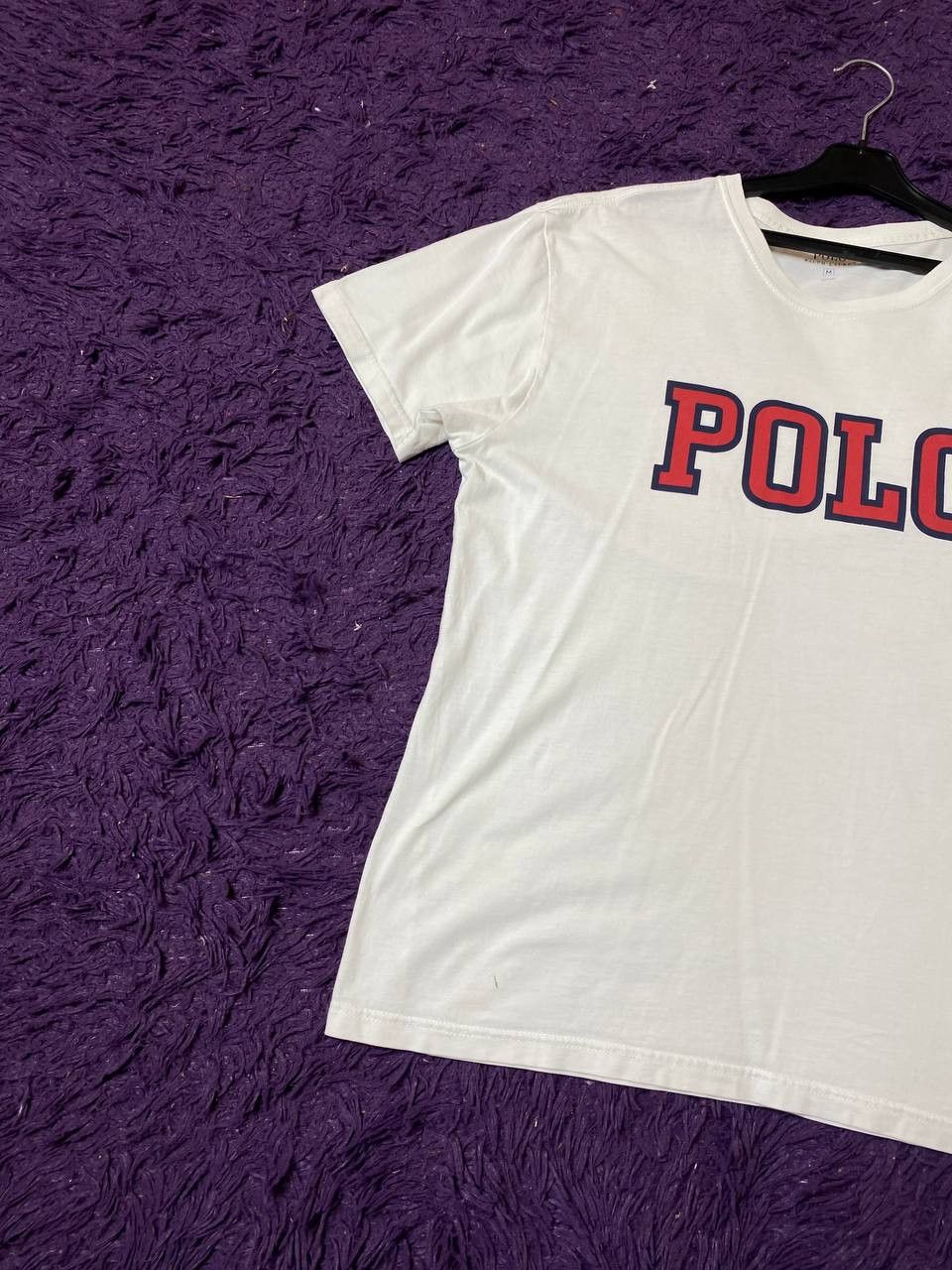 Polo Ralph Lauren Vintage big logo T-Shirt Polo Ralph Lauren Y2K white size M Size US M / EU 48-50 / 2 - 6 Thumbnail