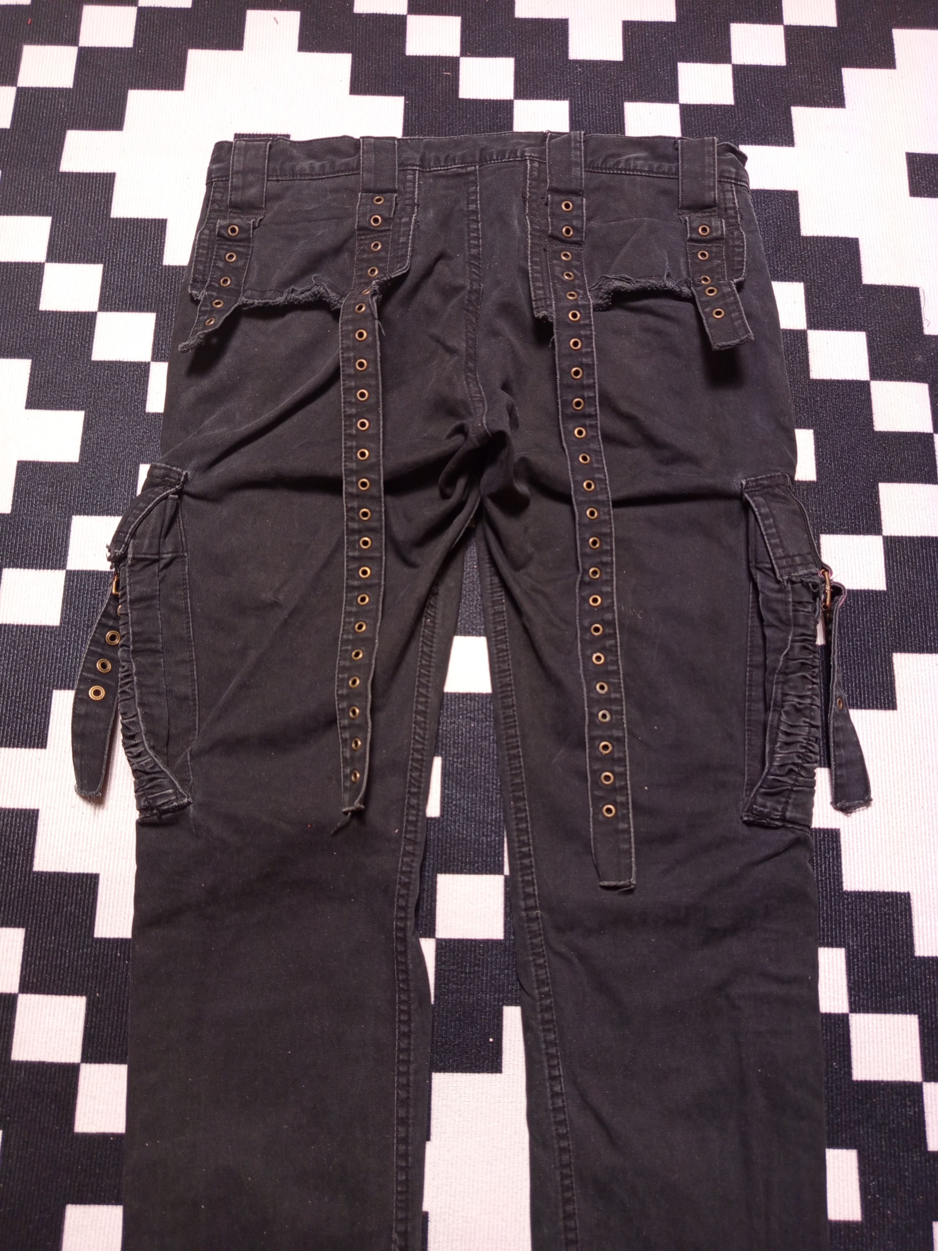 Hysteric Glamour 💥WASHED HYSTERIC GLAMOUR BALENCIAGA STYLE JAPANESE JEANS Size US 30 / EU 46 - 12 Thumbnail