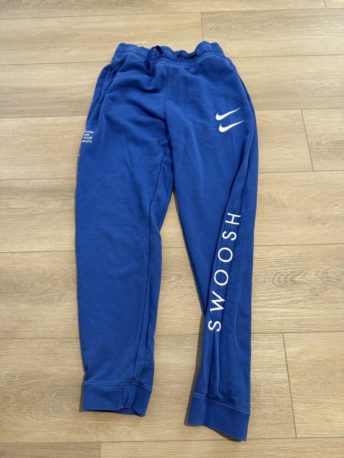 Nike × Vintage Vintage Nike ‘Swoosh’ Sweatpants Size 28" / US 6 / IT 42 - 1 Thumbnail