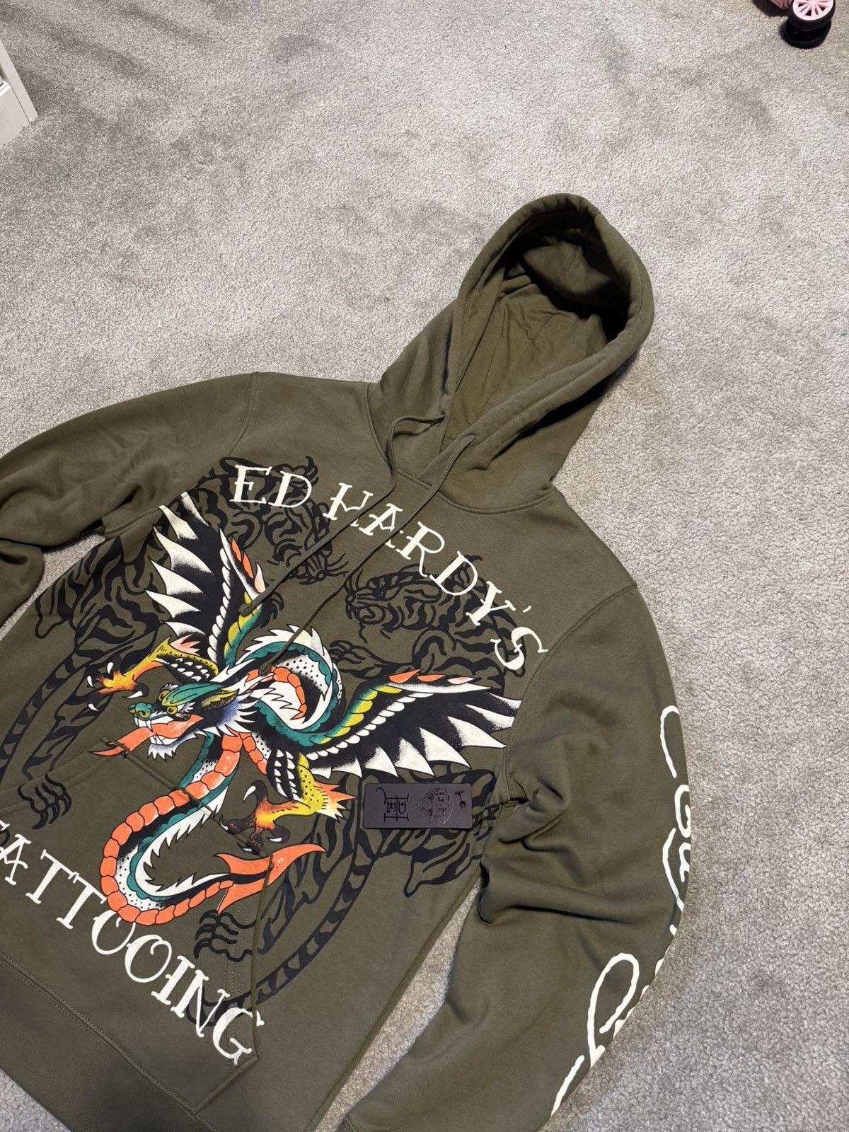 Ed Hardy × Japanese Brand Hoodie Ed Hardy Size US S / EU 44-46 / 1 - 2 Thumbnail