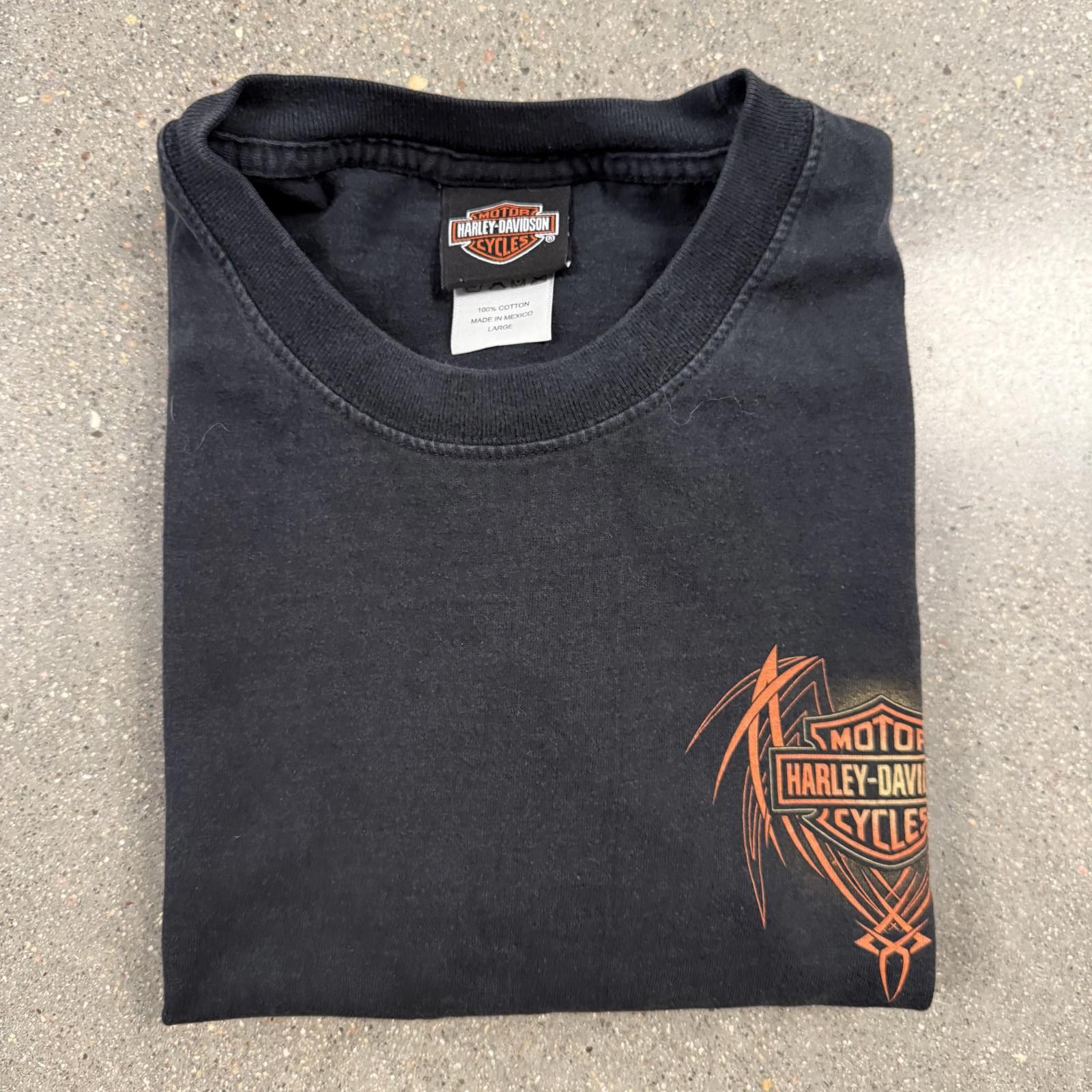 Harley Davidson Vtg 2000s Harley-Davidson Durango T-Shirt De-lux Merch - L Size US L / EU 52-54 / 3 - 8 Thumbnail