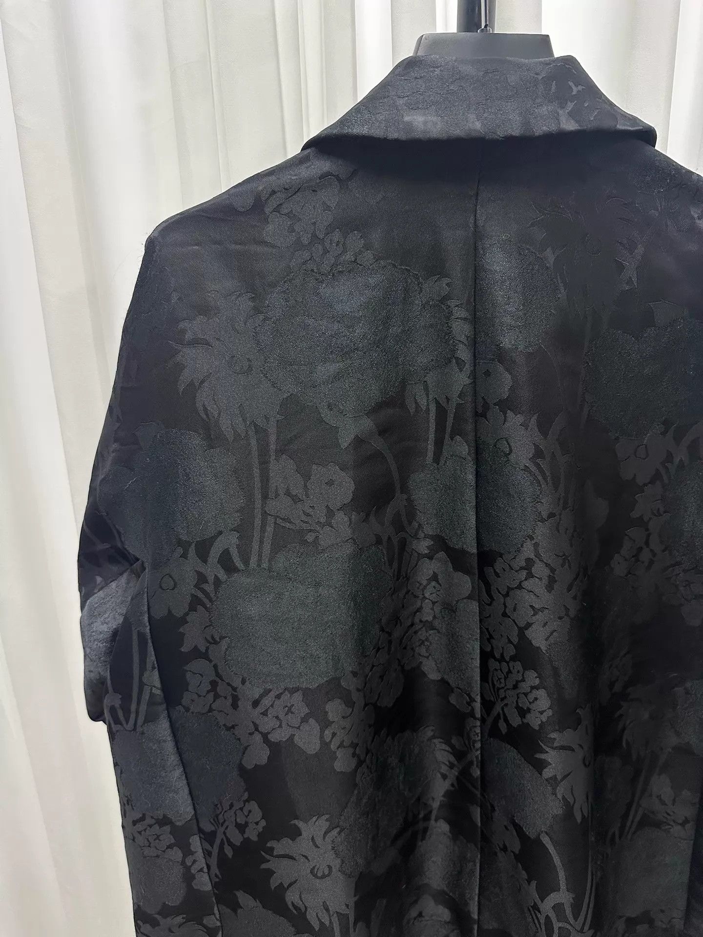 Comme des Garcons CDG Main Line Flower Print Mandarin Collar Coat S Size S / US 4 / IT 40 - 5 Thumbnail