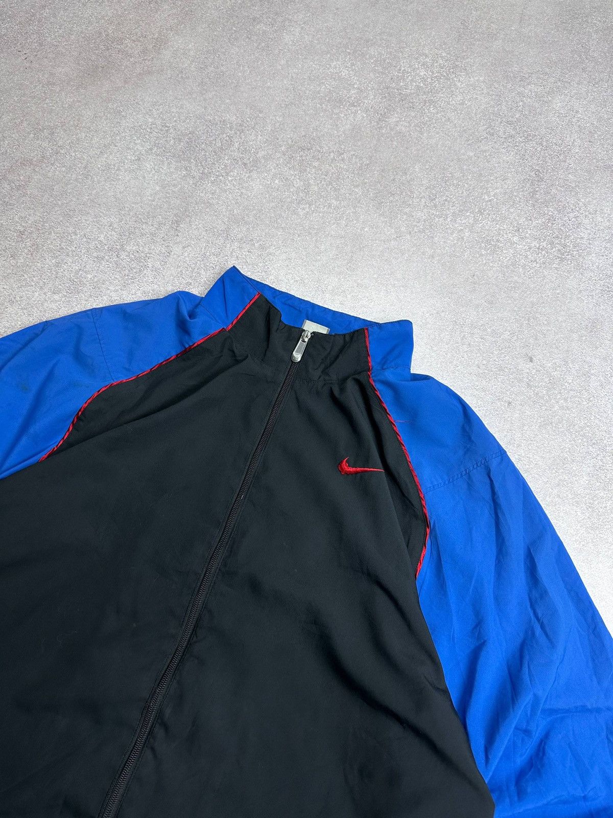 Nike Vintage Nike Swoosh Olympic Boxy Track Jacket Xl Size US XL / EU 56 / 4 - 4 Thumbnail