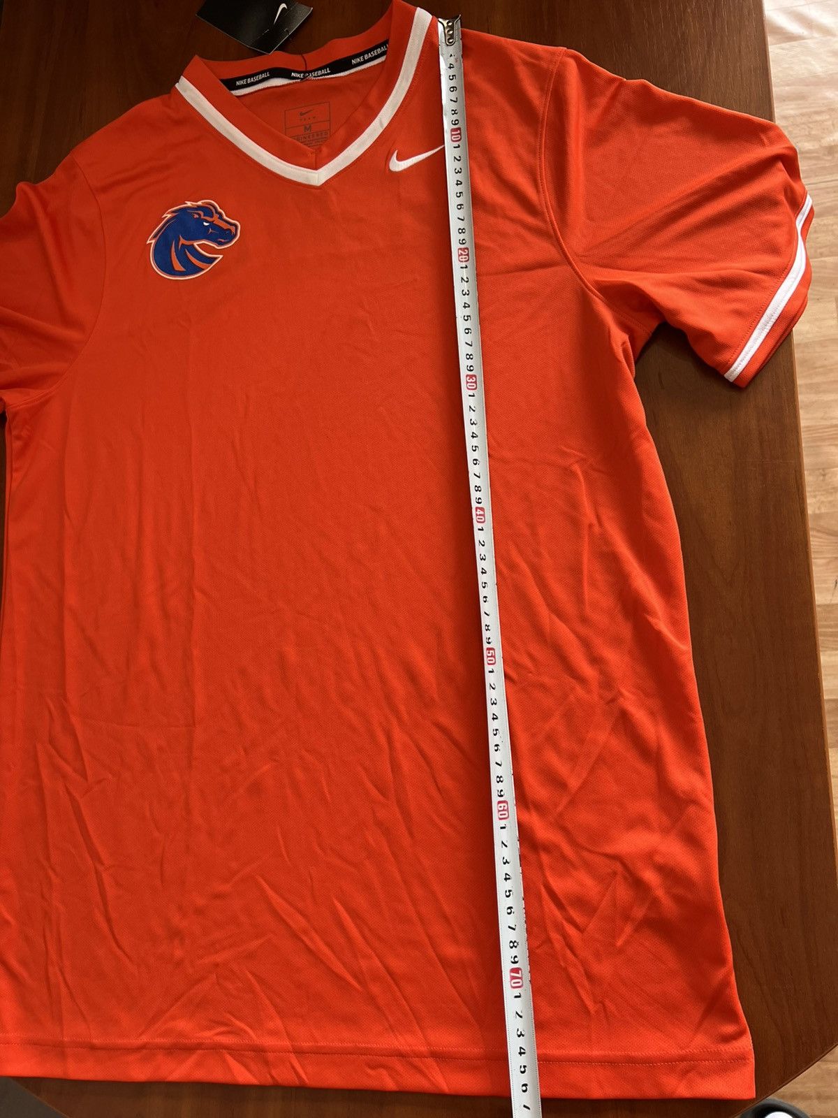 Nike NIKE BOISE STATE BRONCOS BASEBALL JERSEY SHIRT MEN’S NWT NEW Size US M / EU 48-50 / 2 - 17 Thumbnail